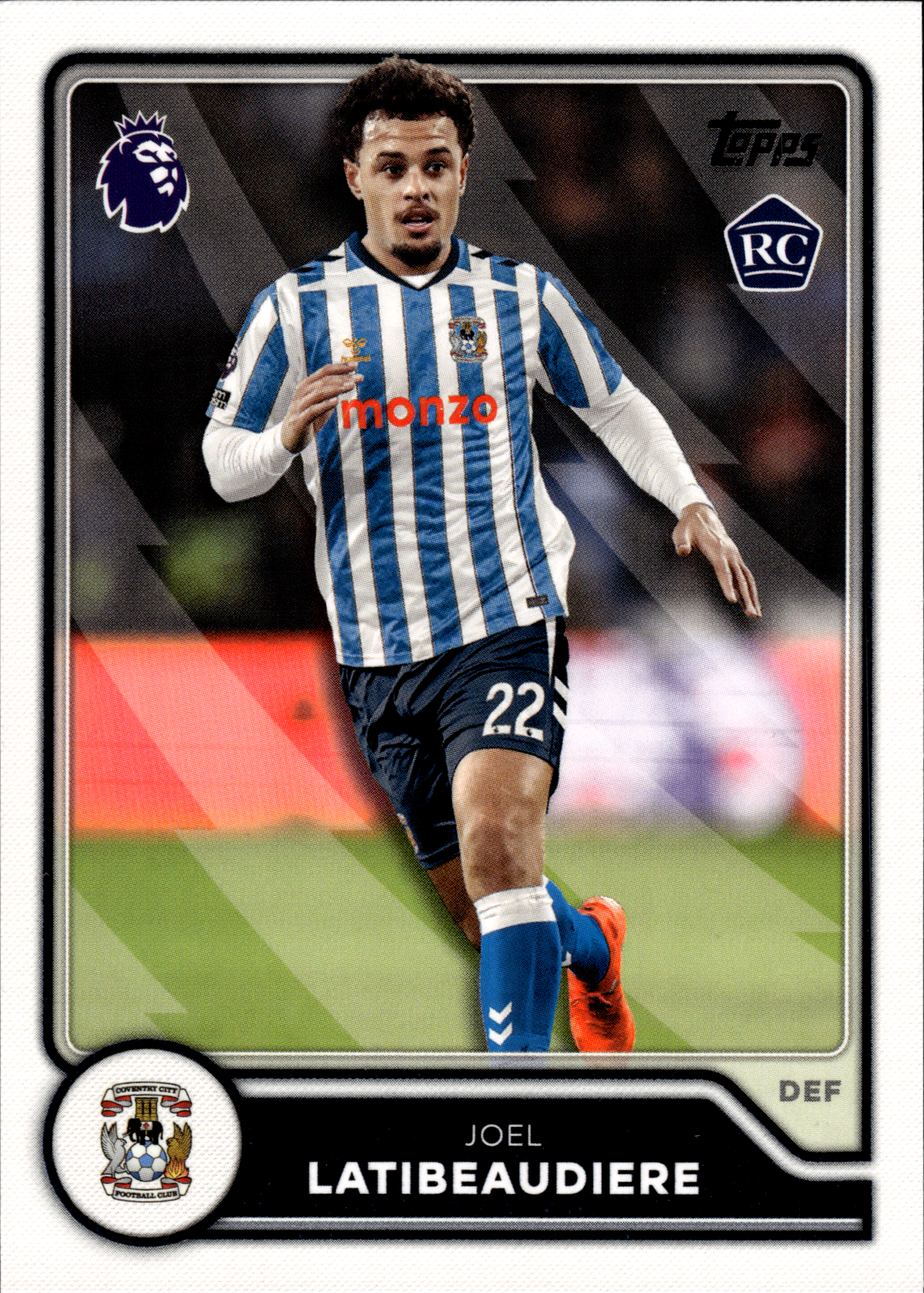 Joel Latibeaudiere - Topps Flagship Premier League Base Set 2026-27, Nr. 263 – Rookie Card (Art.-Nr. SG104685)