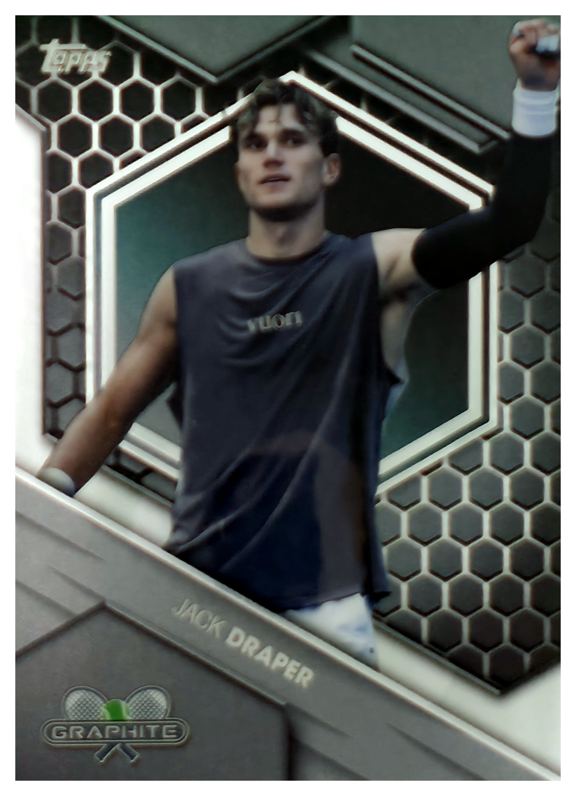 Jack Draper - Topps Graphite Tennis Base Set 2026, Nr. 6 (Art.-Nr. SG109555)