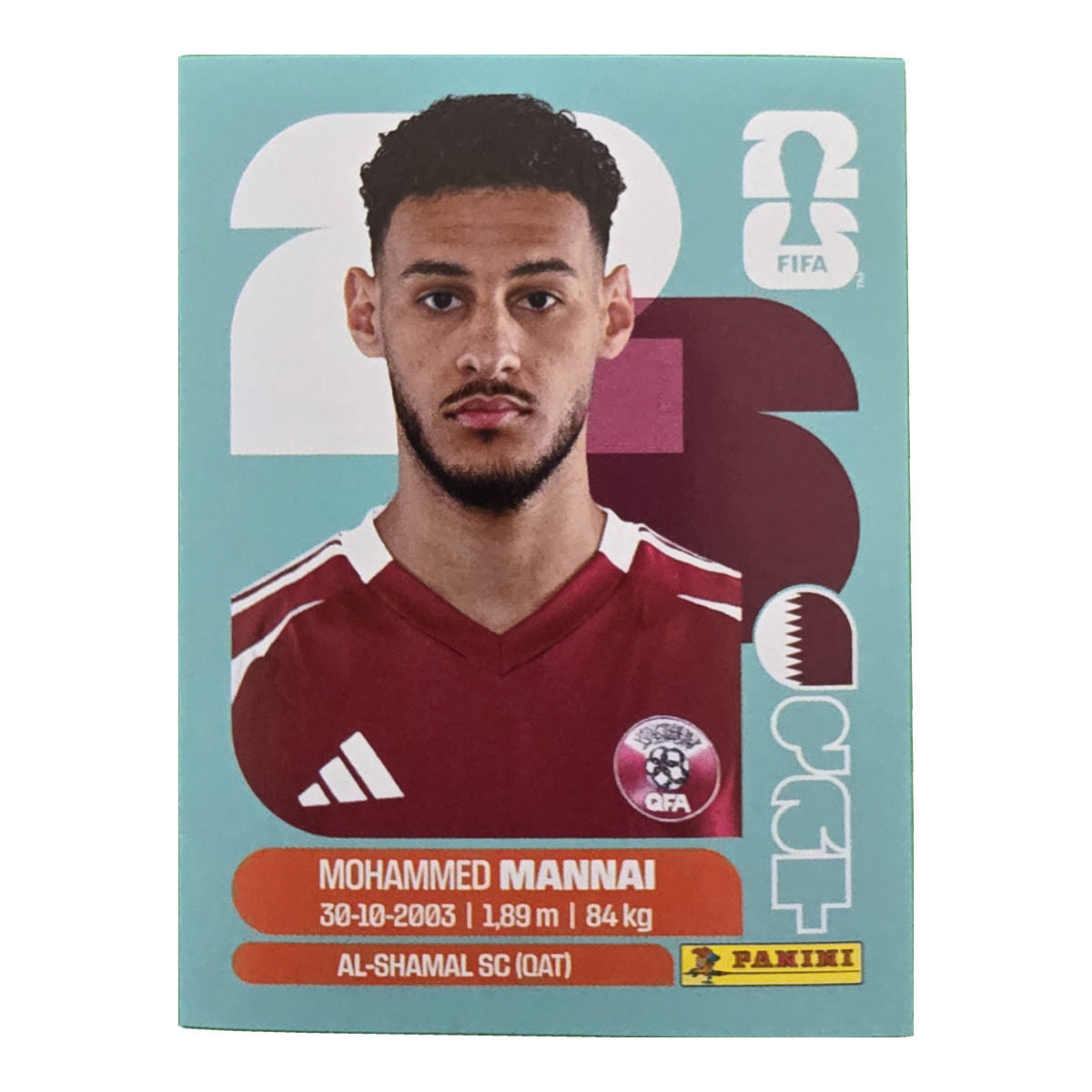 Mohamed Al-Mannai - Katar, FIFA WM 2026, Nr. QAT9