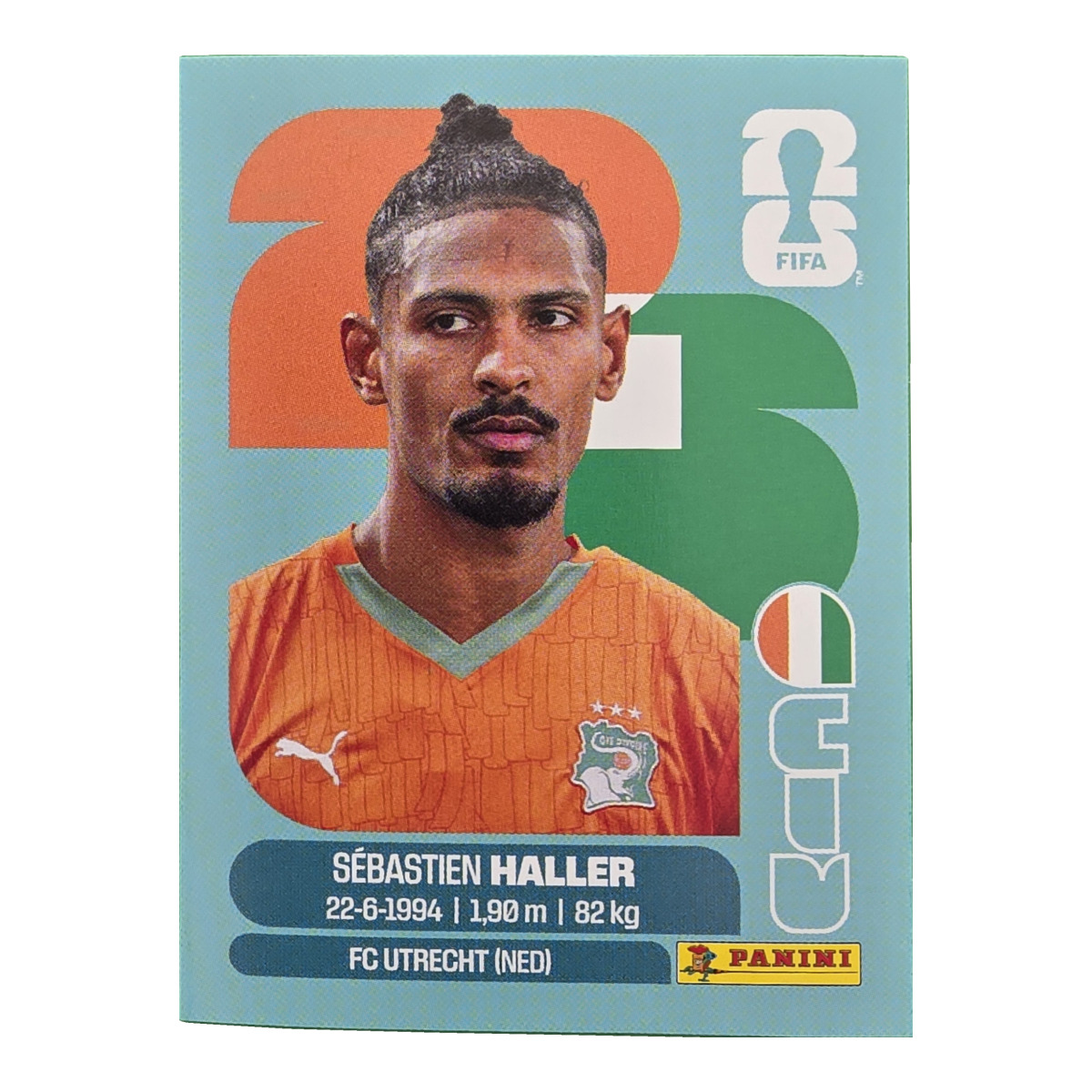 Sébastien Haller - Elfenbeinküste, FIFA WM 2026, Nr. CIV16