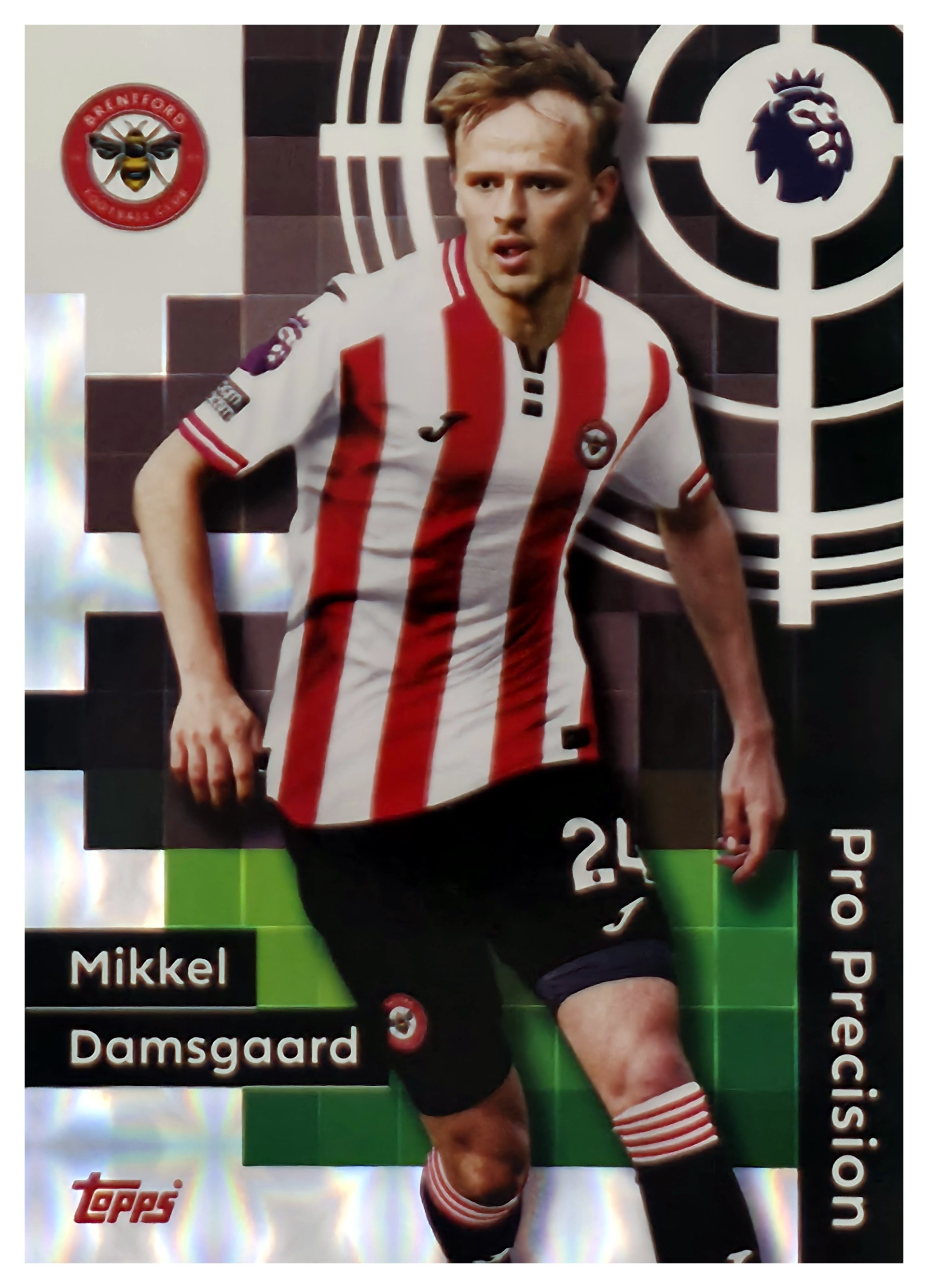 Mikkel Damsgaard - Topps Match Attax Premier League Pro Precision 2025-26, Nr. 404 (Art.-Nr. SG108234)
