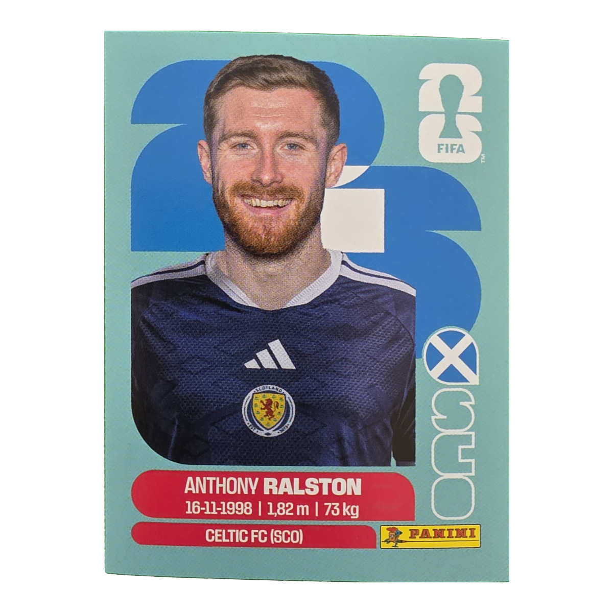 Anthony Ralston - Schottland, FIFA WM 2026, Nr. SCO9