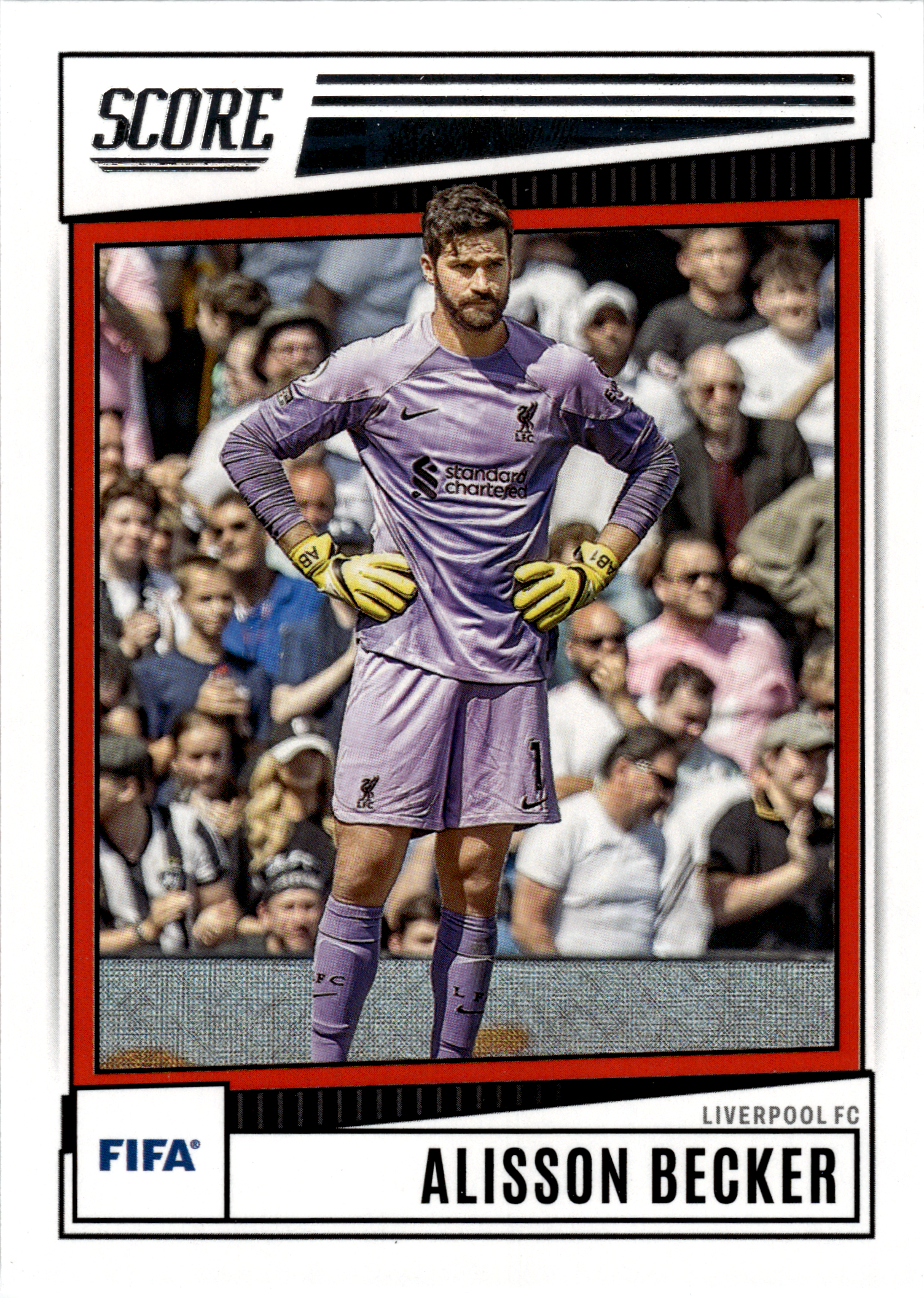 Alisson Becker - Panini Score FIFA Base Set 2022-23, Nr. 110 (Art.-Nr. SG102766)
