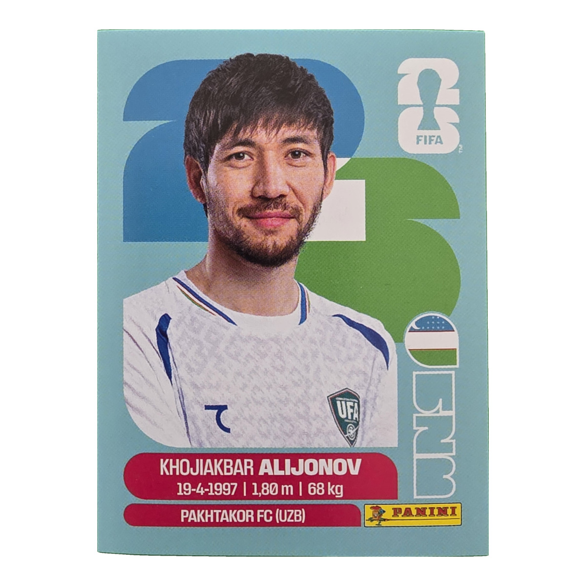 Khojiakbar Alijonov - Usbekistan, FIFA WM 2026, Nr. UZB8