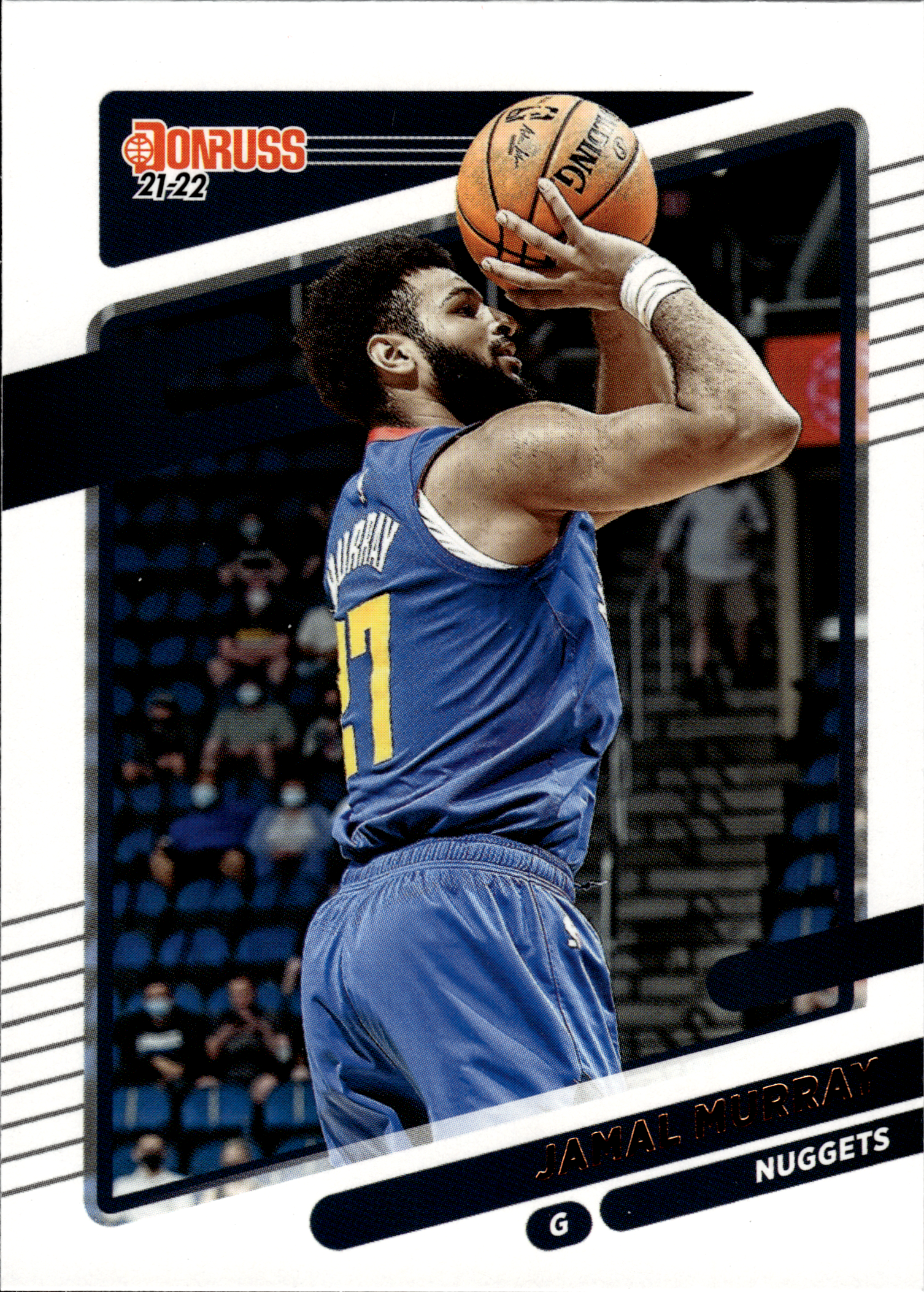 Jamal Murray - Panini Donruss Base Set 2021-22, Nr. 121 (Art.-Nr. SG105558)