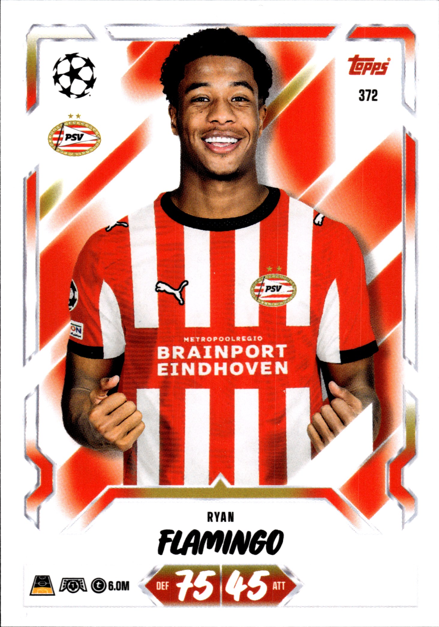 Ryan Flamingo - Topps Match Attax UEFA Club Competitions Base Set 2026-27, Nr. 372 (Art.-Nr. SG107355)