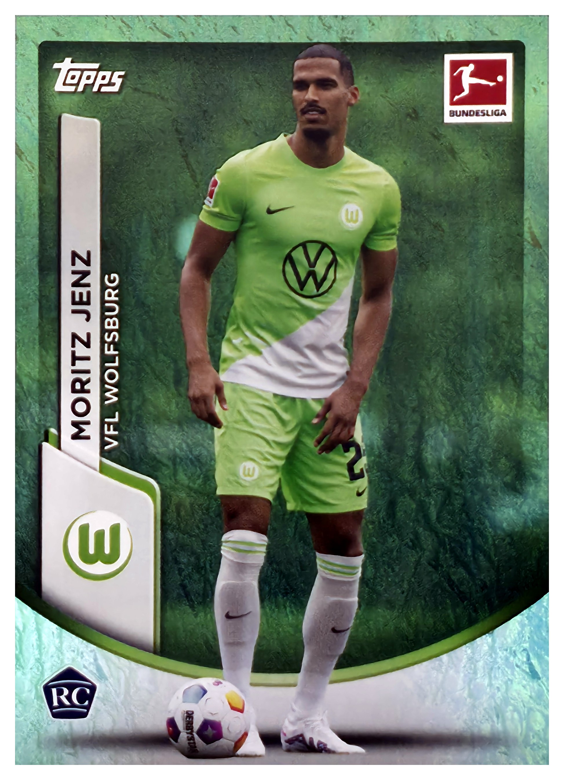 Moritz Jenz - Topps Chrome Bundesliga Base Set 2023-24, Nr. 97 – Rookie Card (Art.-Nr. SG109340)