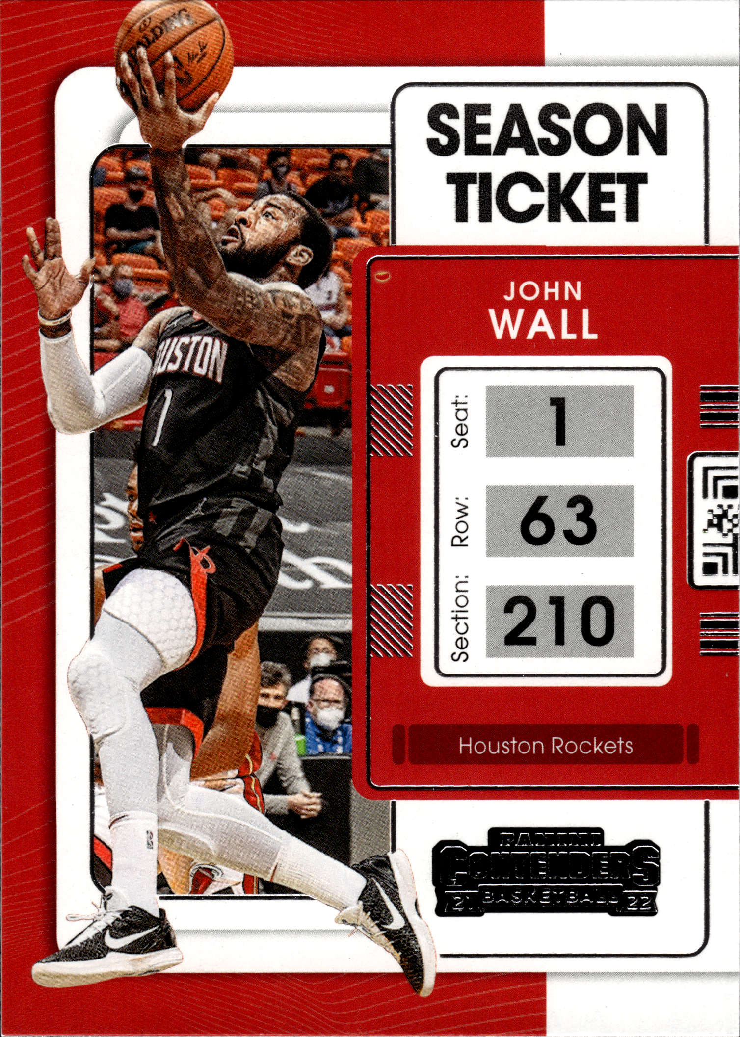 John Wall - Panini Contenders Season Ticket 2021-22, Nr. 60 (Art.-Nr. SG103698)