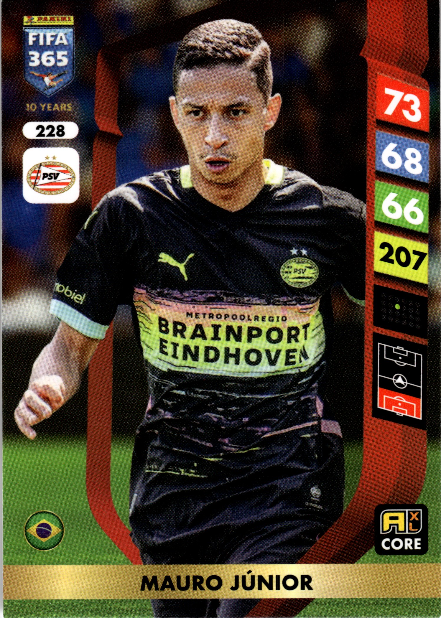 Mauro Júnior - Panini Adrenalyn XL FIFA 365 Base Set 2025, Nr. 228 (Art.-Nr. SG107742)