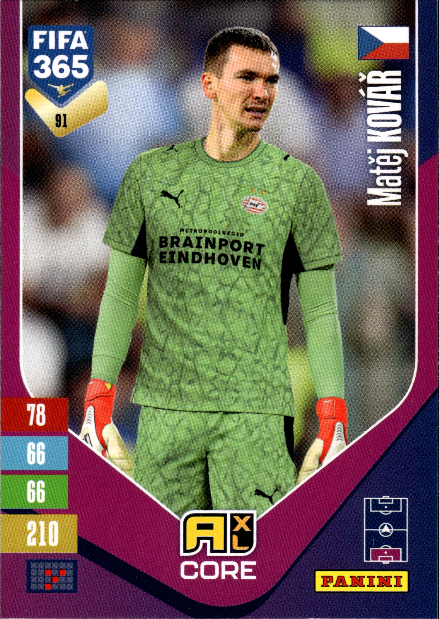 Matěj Kovář - Panini Adrenalyn XL FIFA 365 Base Set 2026-27, Nr. 91 (Art.-Nr. SG110220)