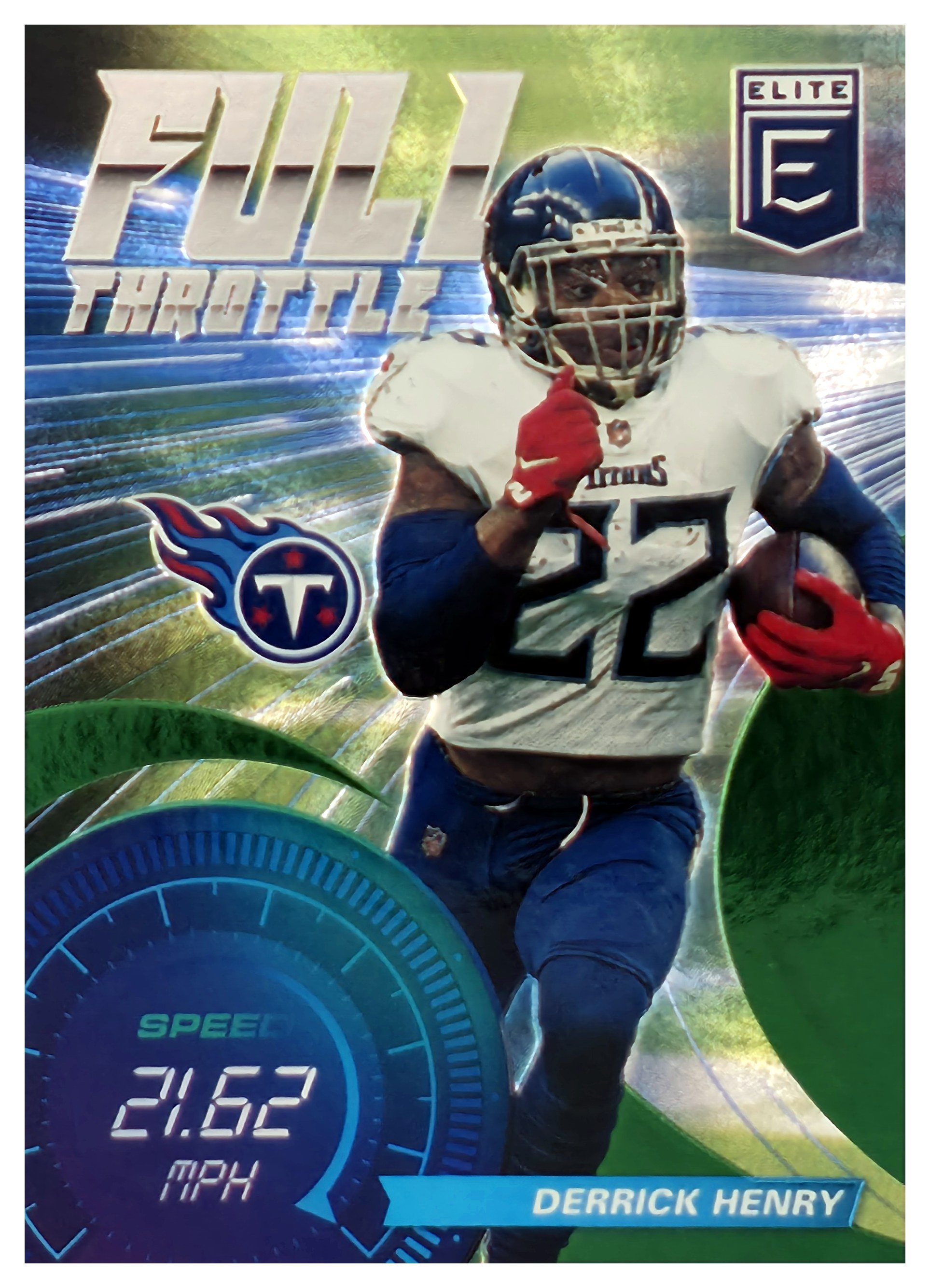 Derrick Henry - Panini Donruss Elite Full Throttle 2021, Nr. FT22 (Art.-Nr. SG108687)