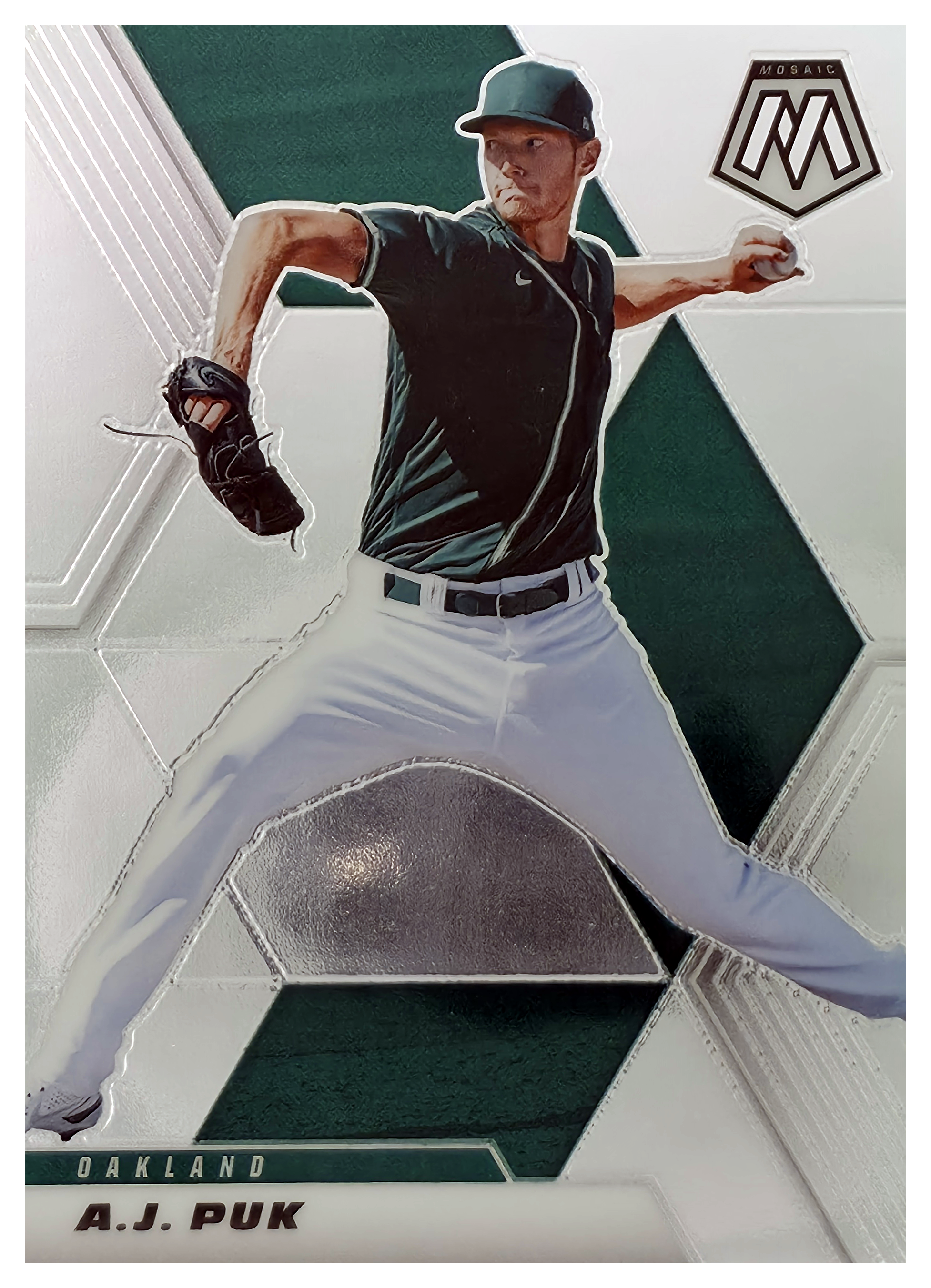A.J. Puk - Panini Mosaic Base Set 2021, Nr. 136 (Art.-Nr. SG106278)