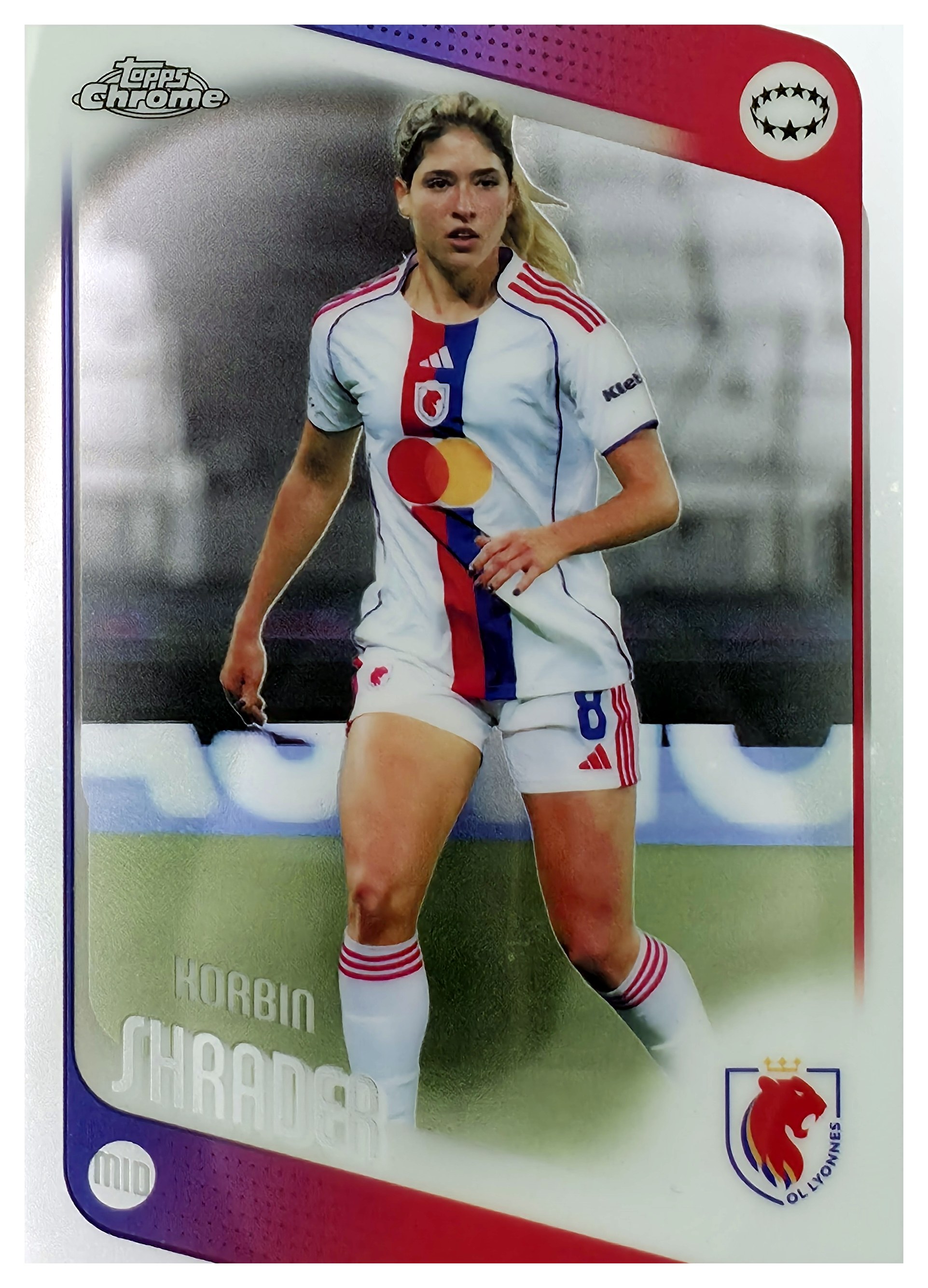 Korbin Shrader - Topps Chrome UEFA Women's Champions League Base Set 2025-26, Nr. 28 (Art.-Nr. SG110880)