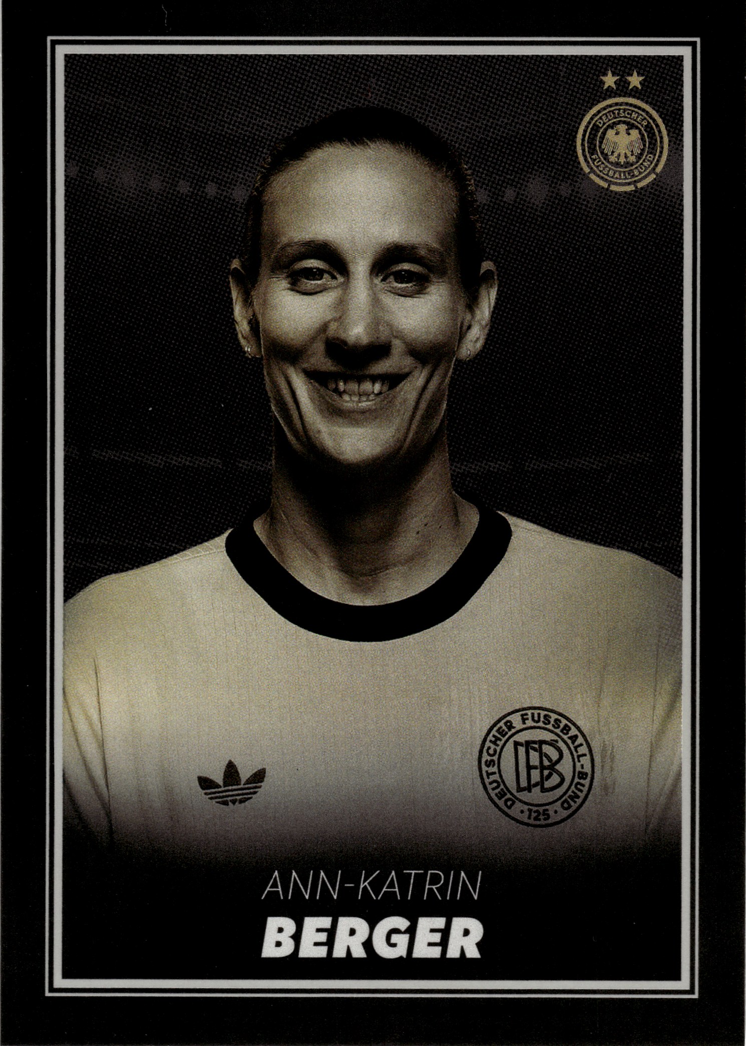 Ann-Katrin Berger - Panini DFB-Frauen Team-Set FOC 2025, Nr. FOC-01 – Insert (Art.-Nr. SG110037)