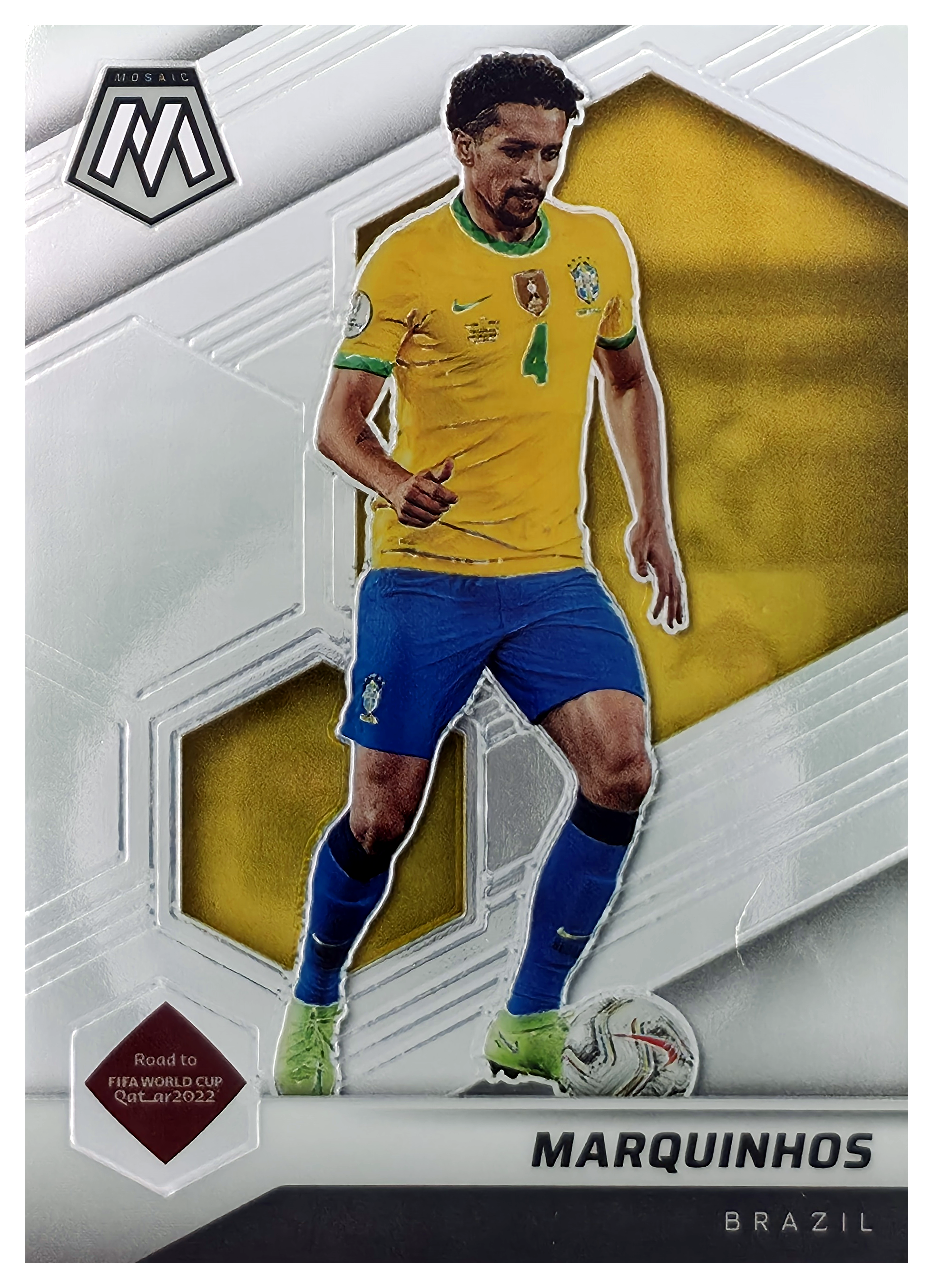 Marquinhos - Panini Mosaic FIFA Road to World Cup Base Set 2021-22, Nr. 159 (Art.-Nr. SG105966)
