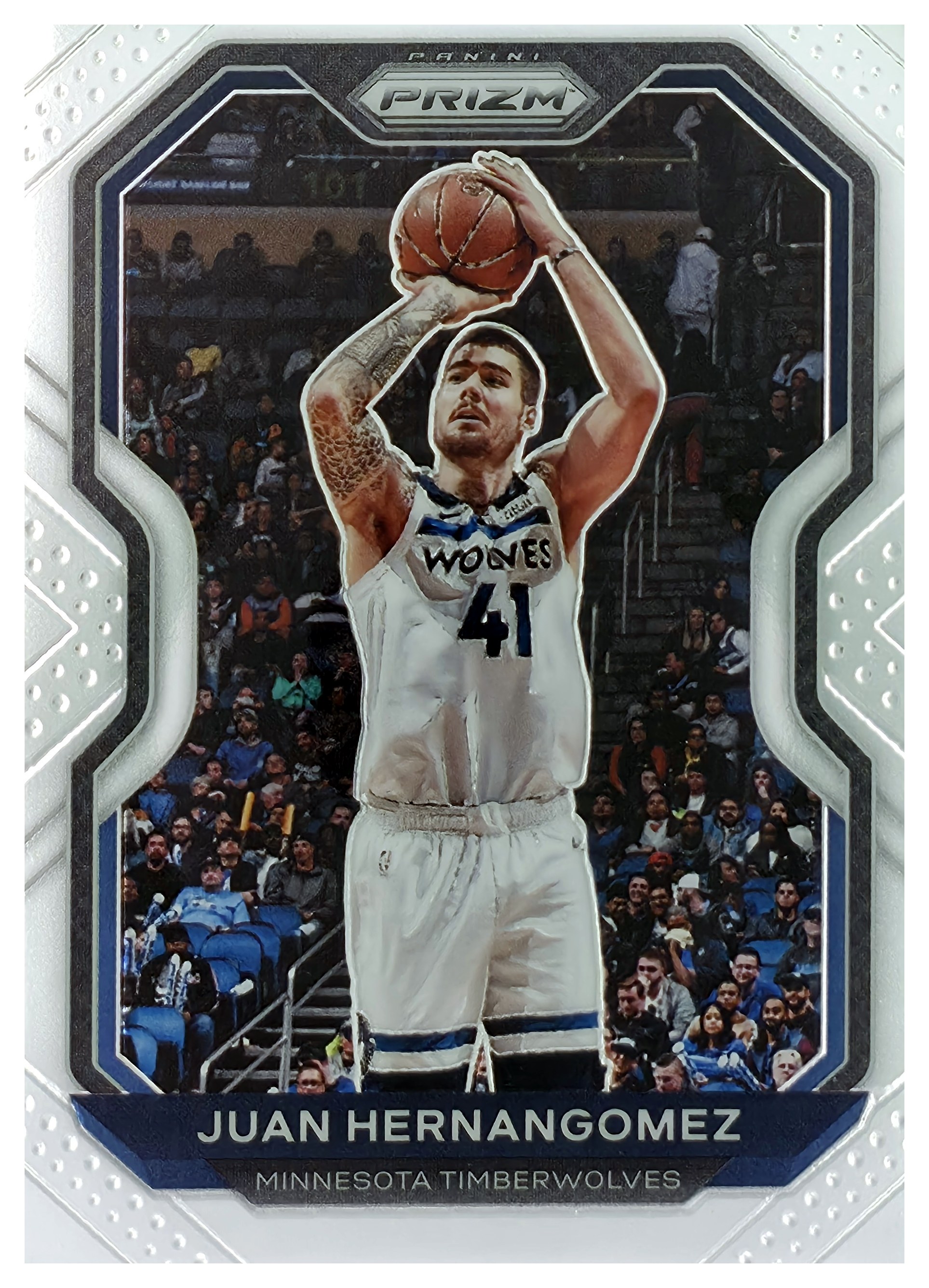 Juan Hernangomez - Panini Prizm Base Set 2020-21, Nr. 192 (Art.-Nr. SG108431)