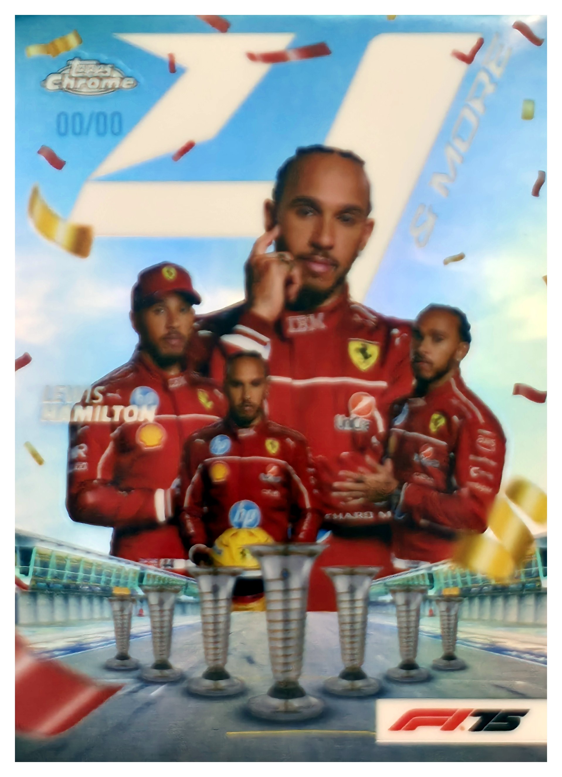 Lewis Hamilton - Topps Chrome Formula 1 Four & More 2025, Nr. 4N-2 (Art.-Nr. SG109013)