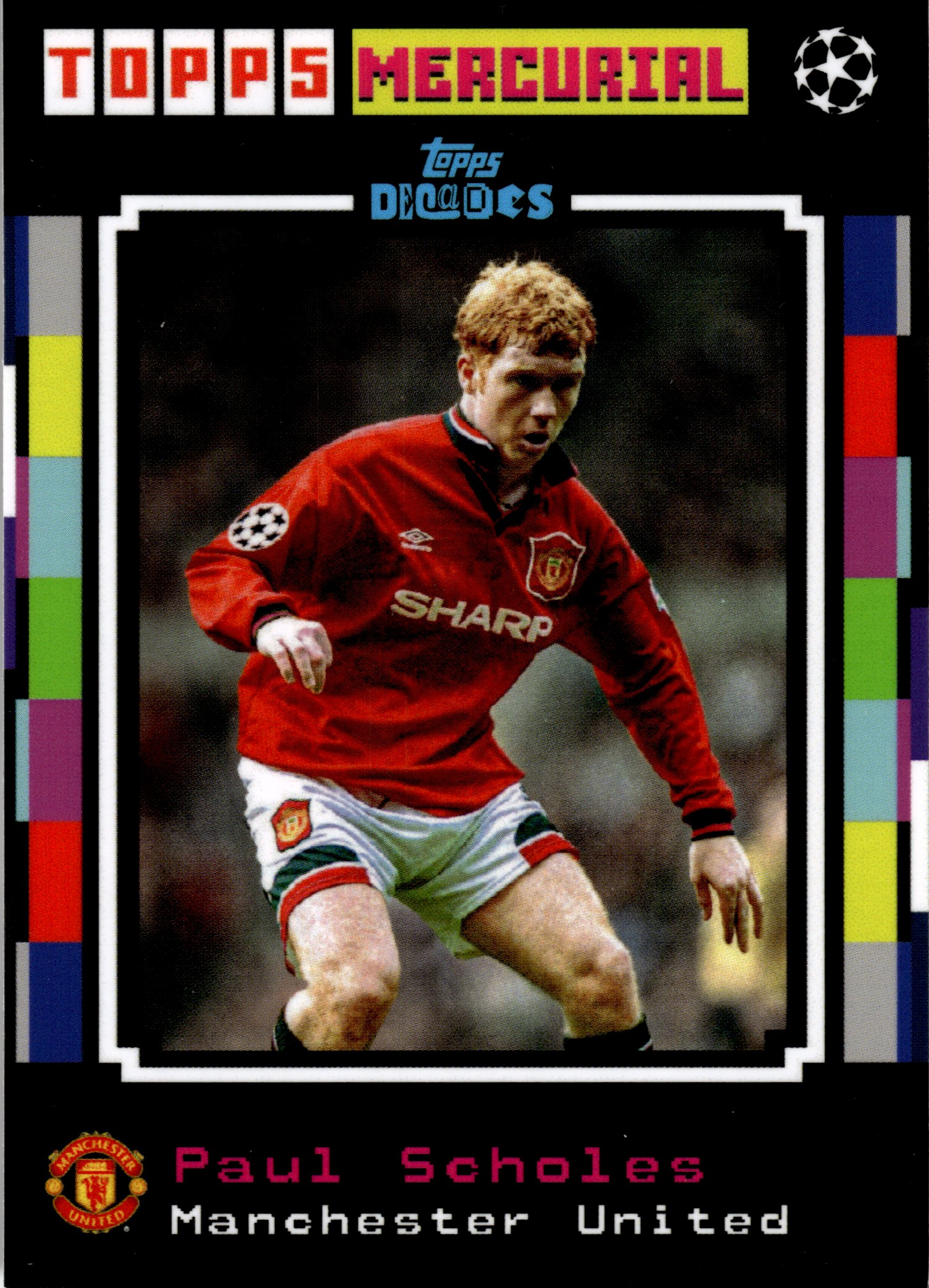 Paul Scholes - Topps Decades UEFA Club Competitions Mercurial Talents 2024-25 (Art.-Nr. SG107996)