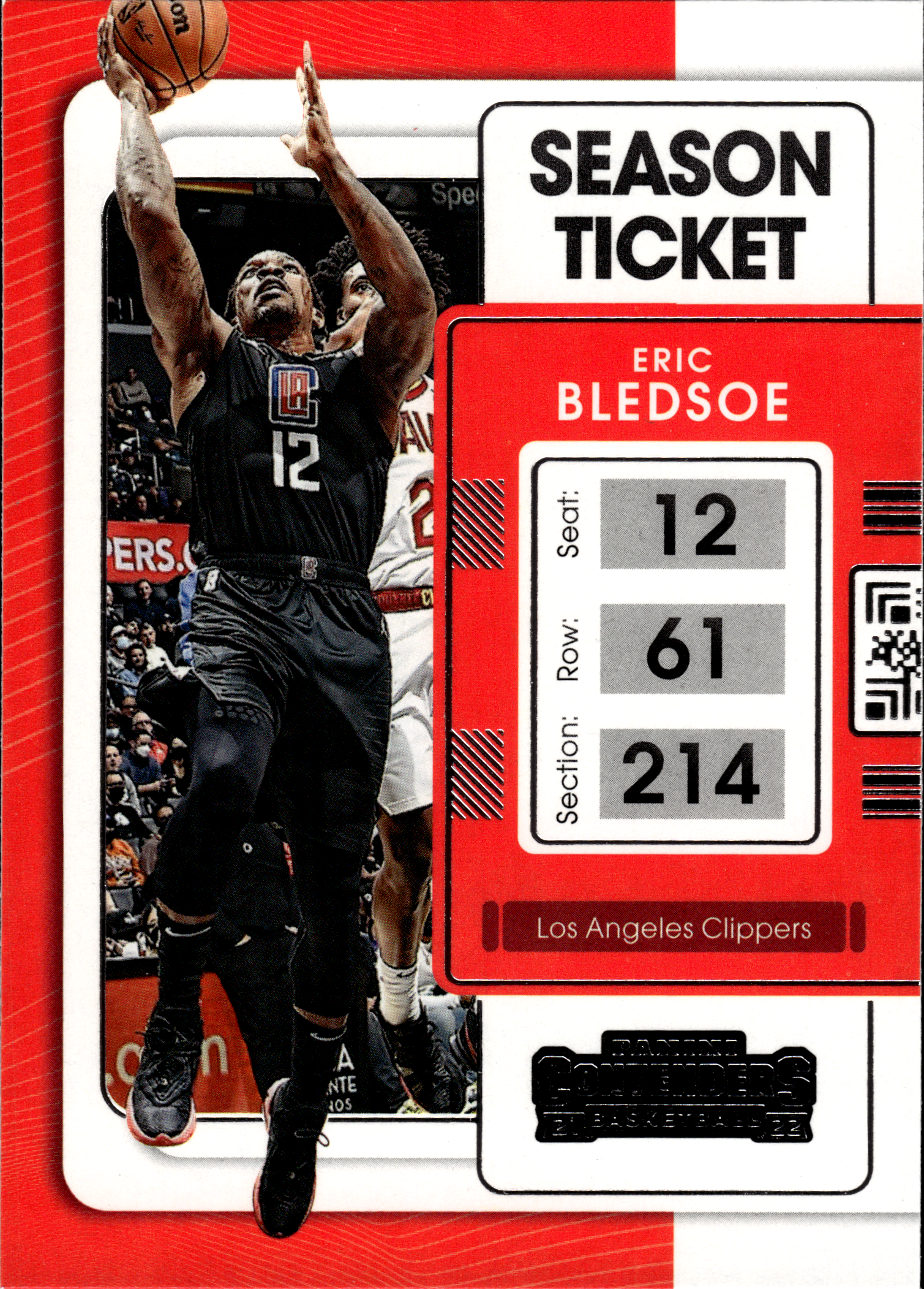 Eric Bledsoe - Panini Contenders Season Ticket 2021-22, Nr. 42 (Art.-Nr. SG103663)