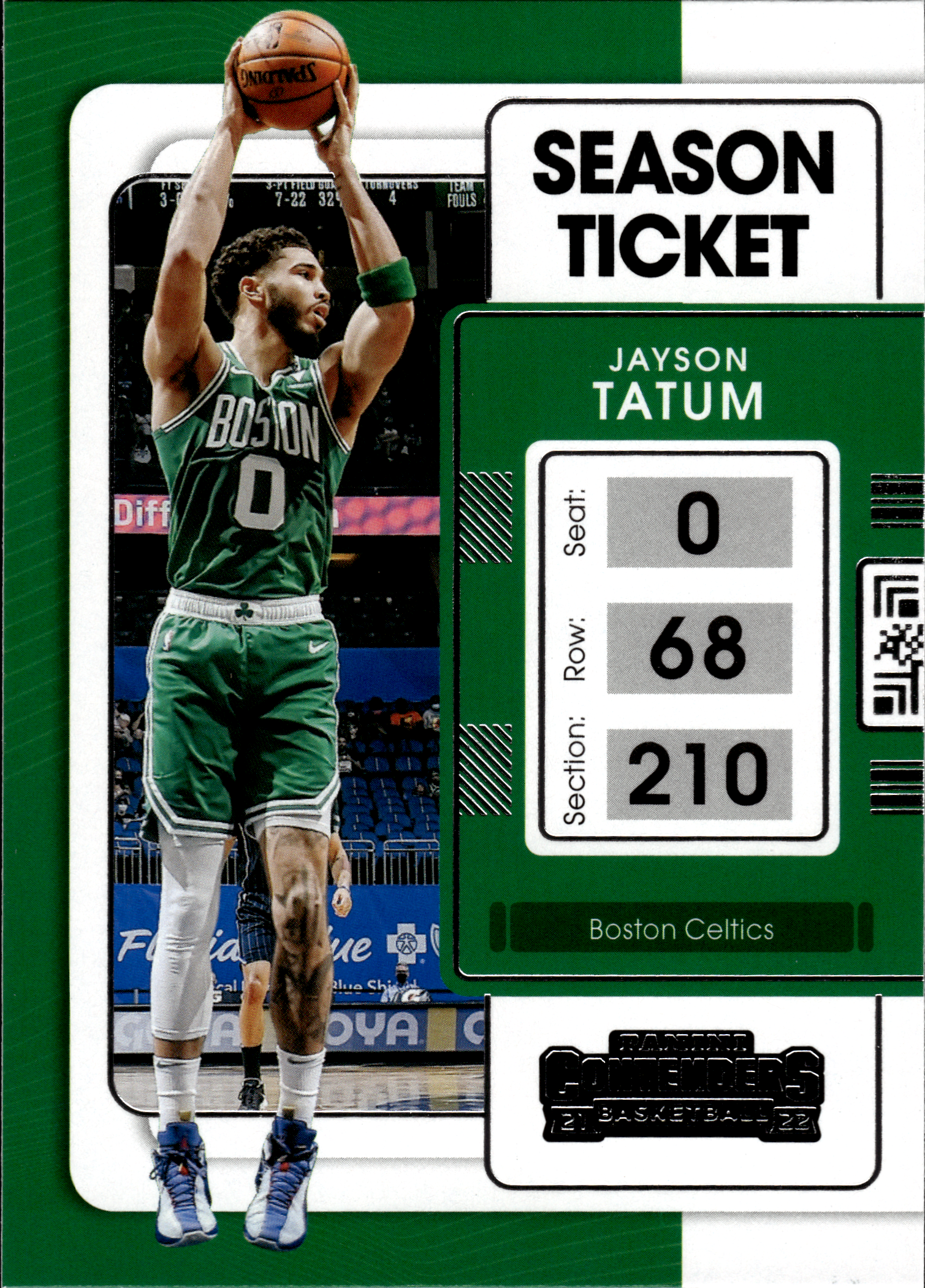 Jayson Tatum - Panini Contenders Season Ticket 2021-22, Nr. 44 (Art.-Nr. SG103633)