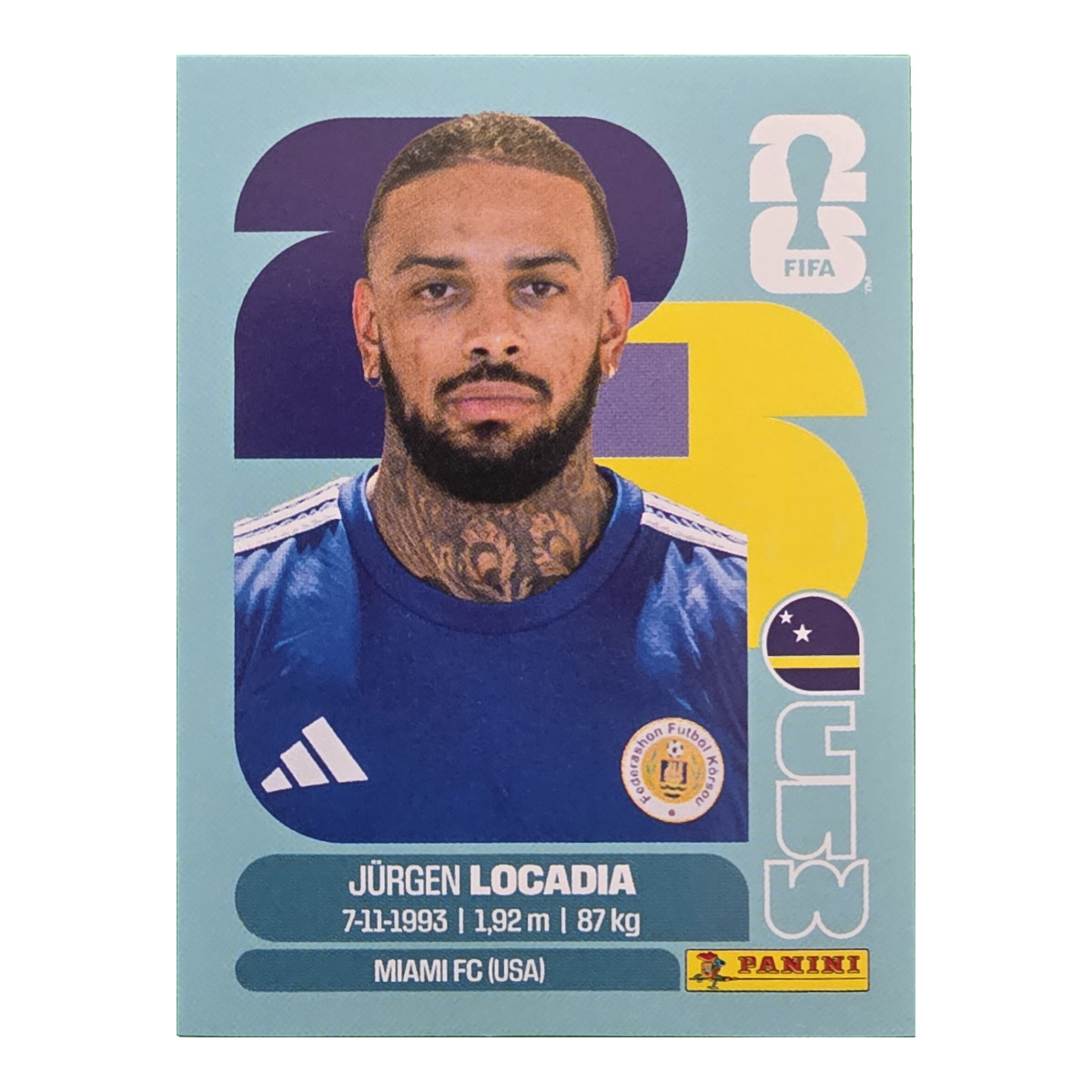 Jurgen Locadia - Curaçao, FIFA WM 2026, Nr. CUW17