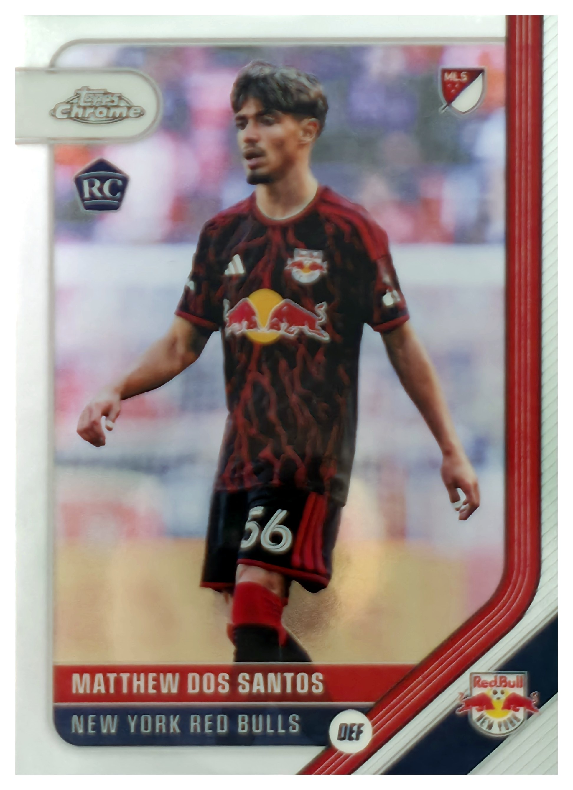 Matthew Dos Santos - Topps Chrome MLS Base Set 2026, Nr. 21 – Rookie Card (Art.-Nr. SG109508)