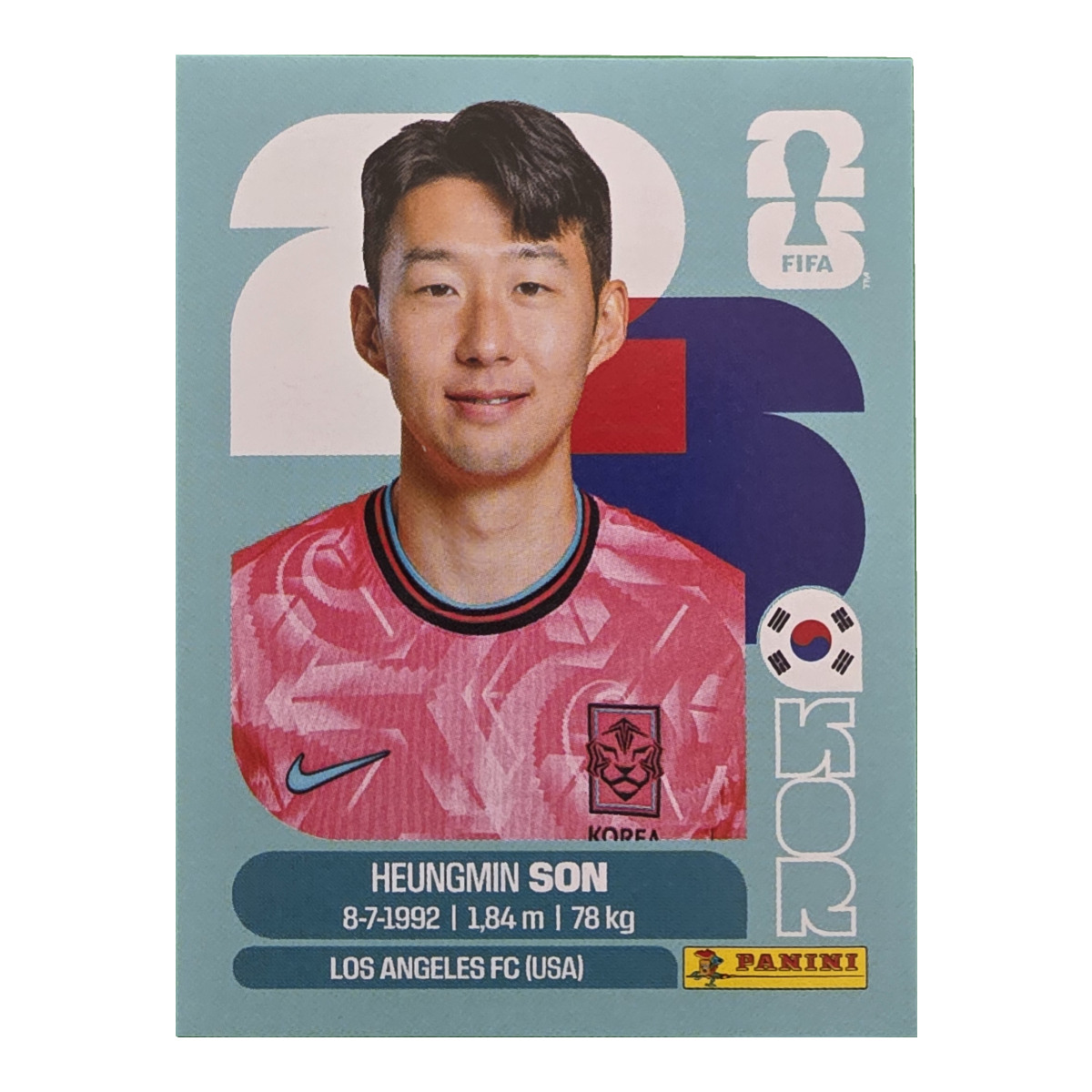 Heung-min Son - Südkorea, FIFA WM 2026, Nr. KOR18