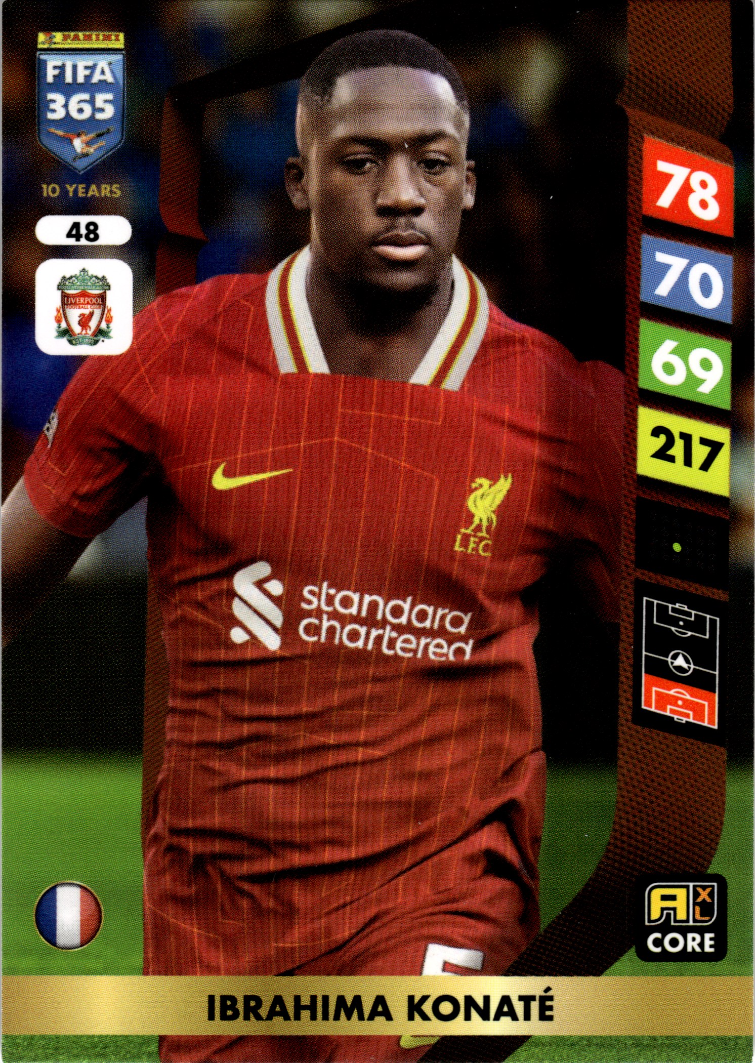 Ibrahima Konaté - Panini Adrenalyn XL FIFA 365 Base Set 2025, Nr. 48 (Art.-Nr. SG107717)