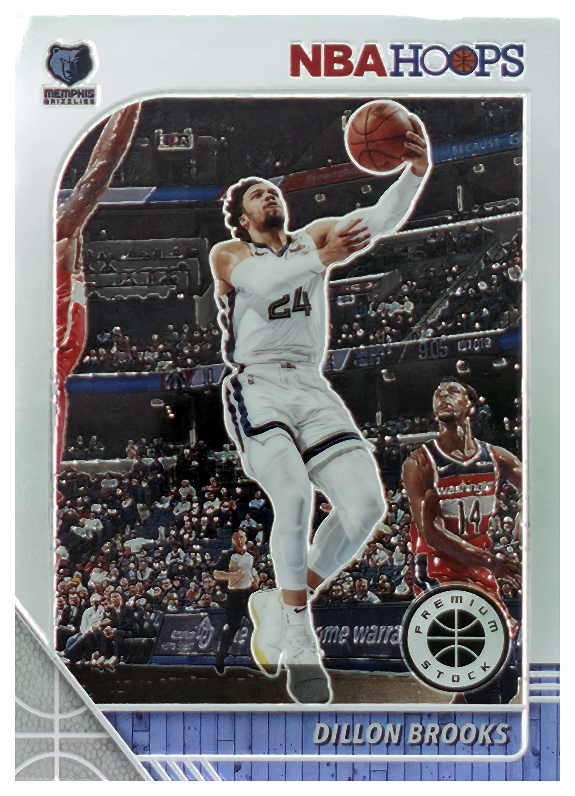 Dillon Brooks - Panini Hoops Premium Stock Base Set 2019-20, Nr. 154 (Art.-Nr. SG106993)