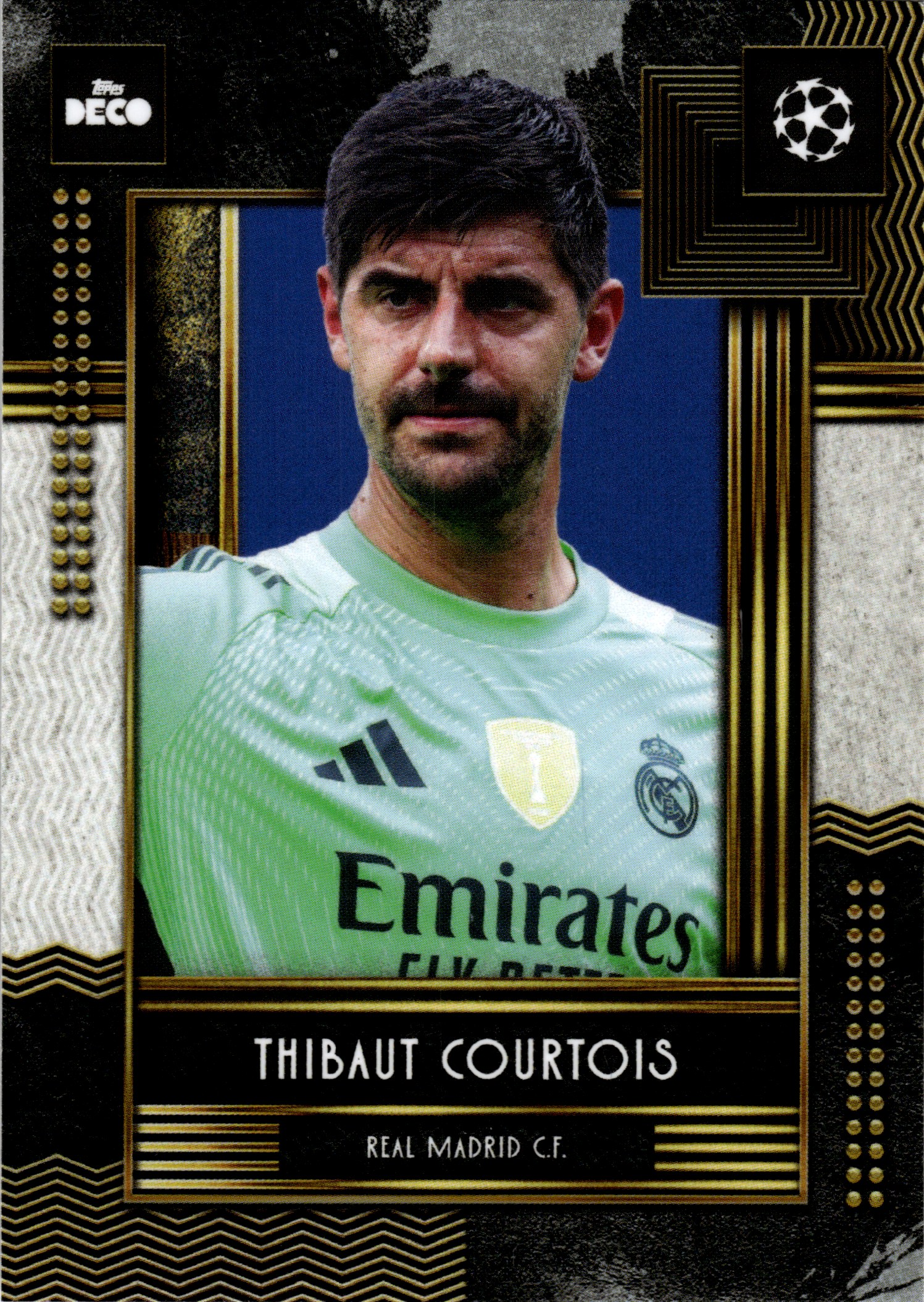 Thibaut Courtois - Topps Deco UEFA Club Competitions Current Stars 2025-26 (Art.-Nr. SG107834)