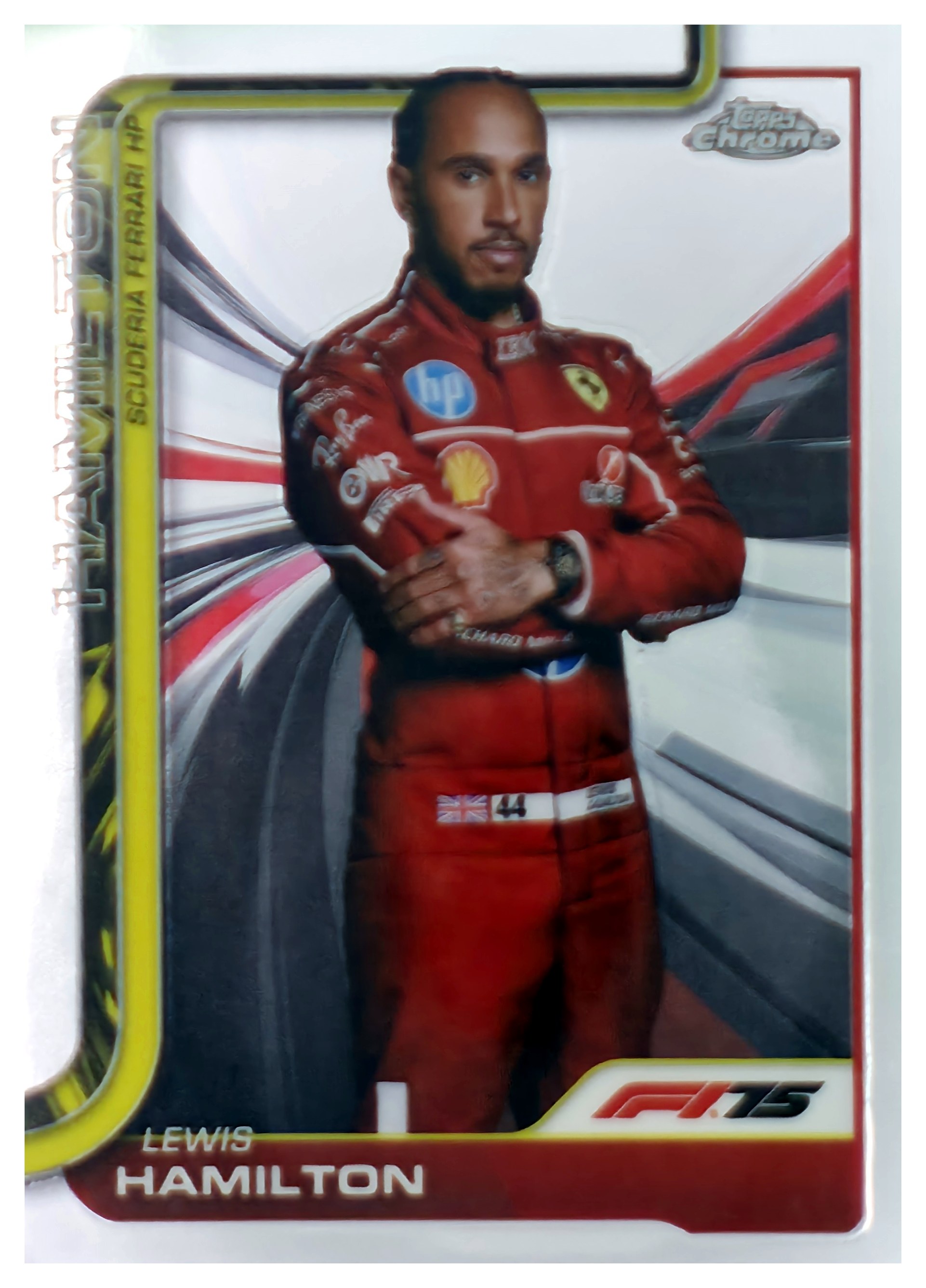 Lewis Hamilton - Topps Chrome Formula 1 Base Set 2025, Nr. 4 (Art.-Nr. SG108980)