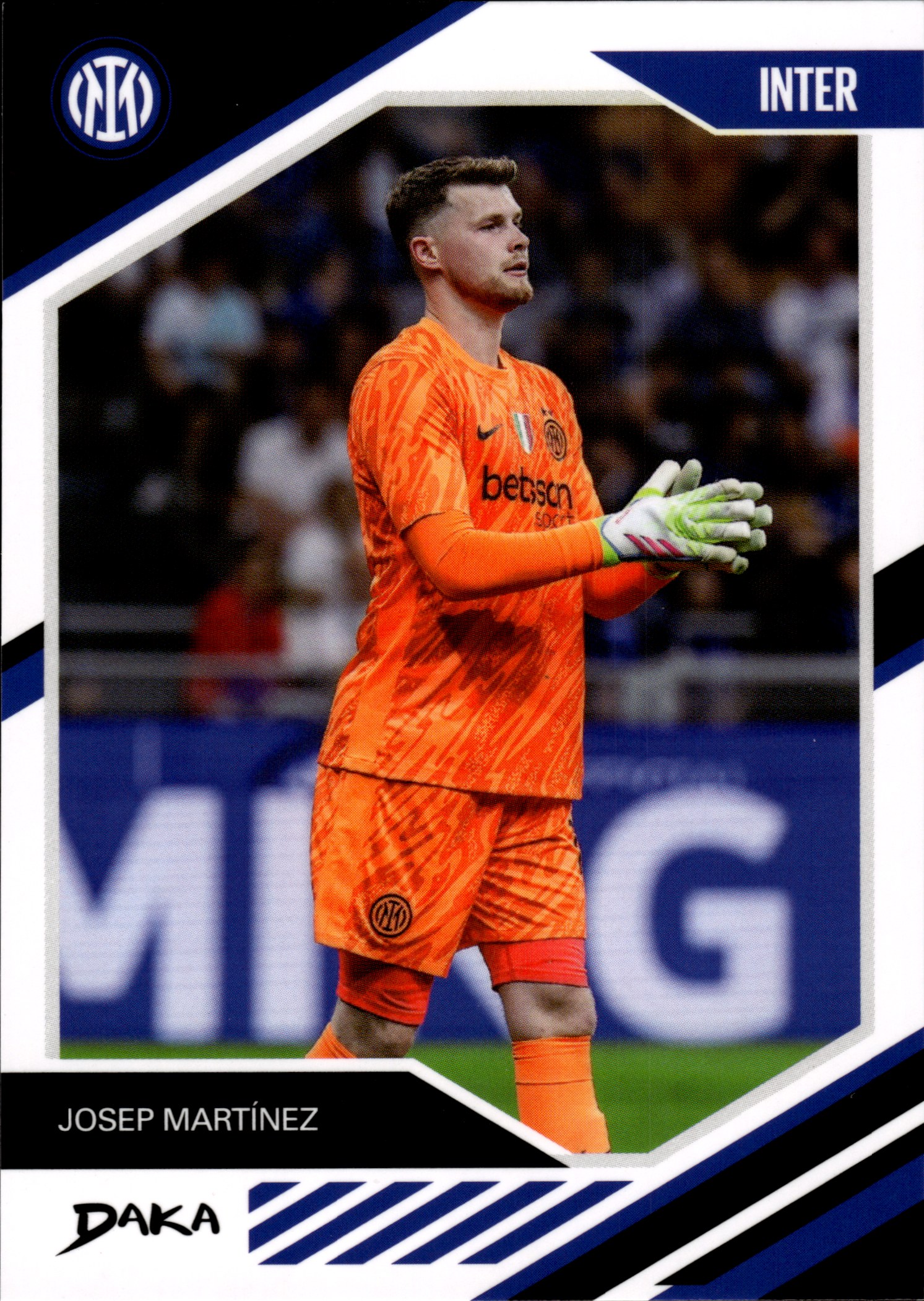 Josep Martínez - DAKA Inter Top Audience Base Set 2025-26, Nr. IN-14-B (Art.-Nr. SG109988)