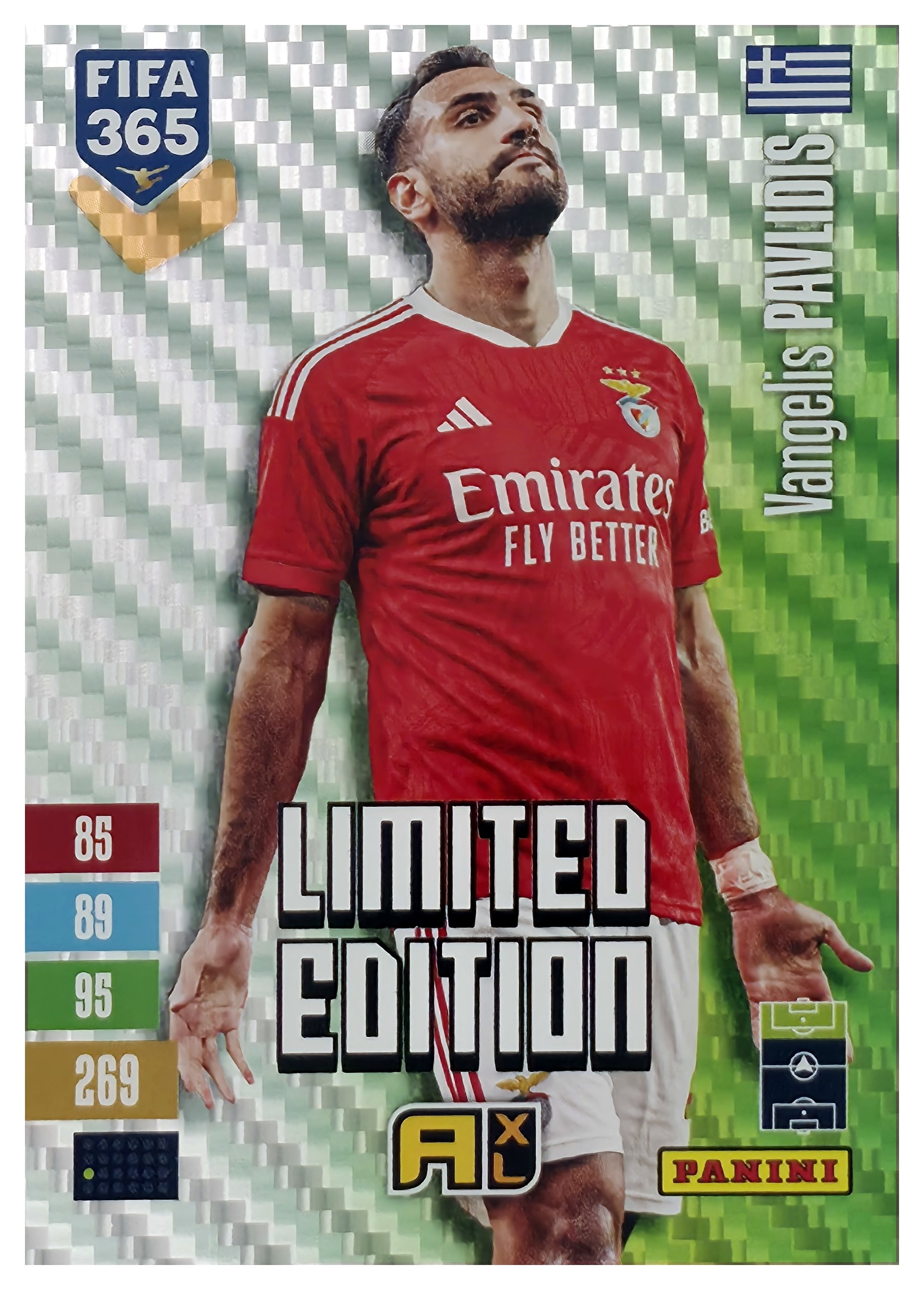 Vangelis Pavlidis - Panini Adrenalyn XL FIFA 365 Limited Edition 2026-27 (Insert)
