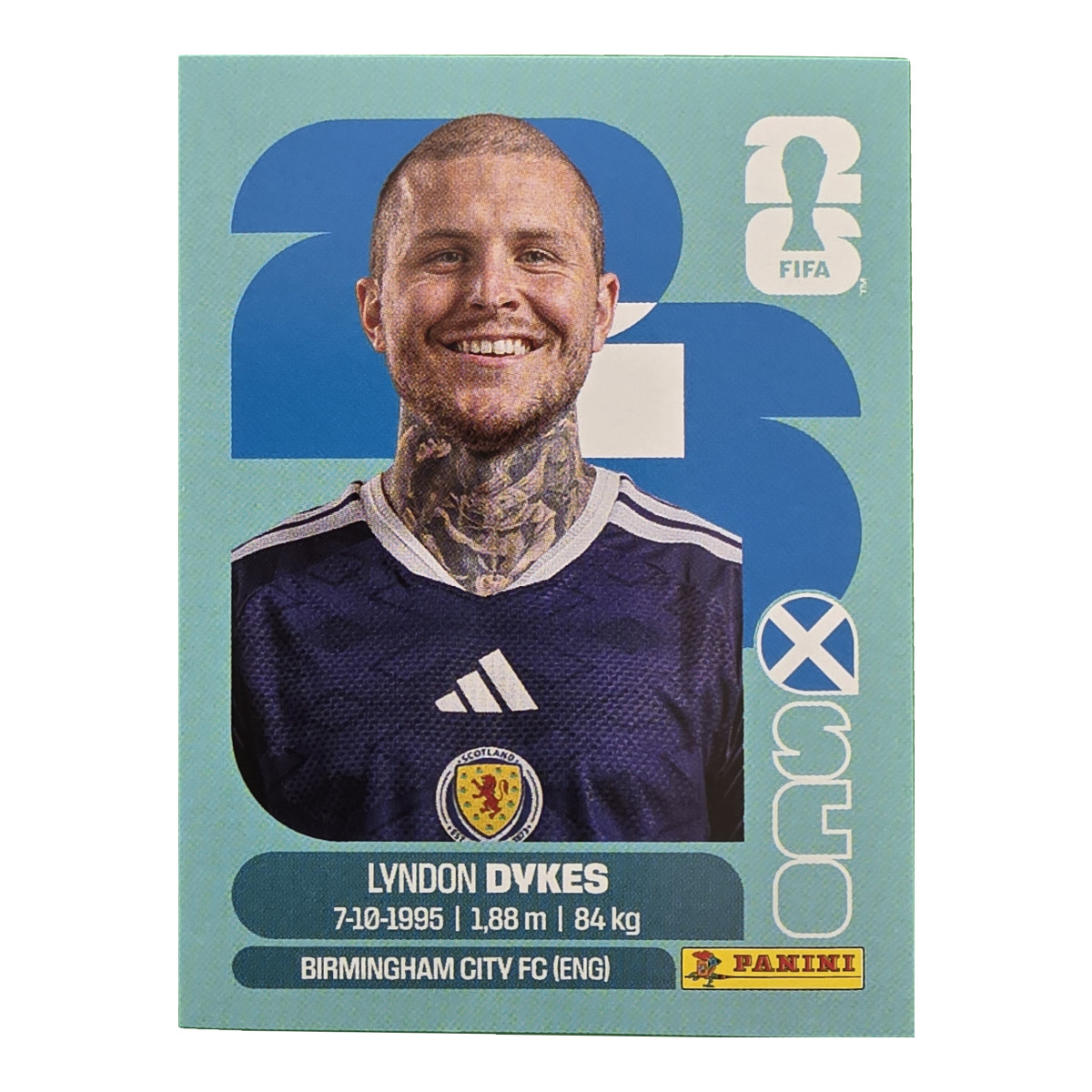 Lyndon Dykes - Schottland, FIFA WM 2026, Nr. SCO18