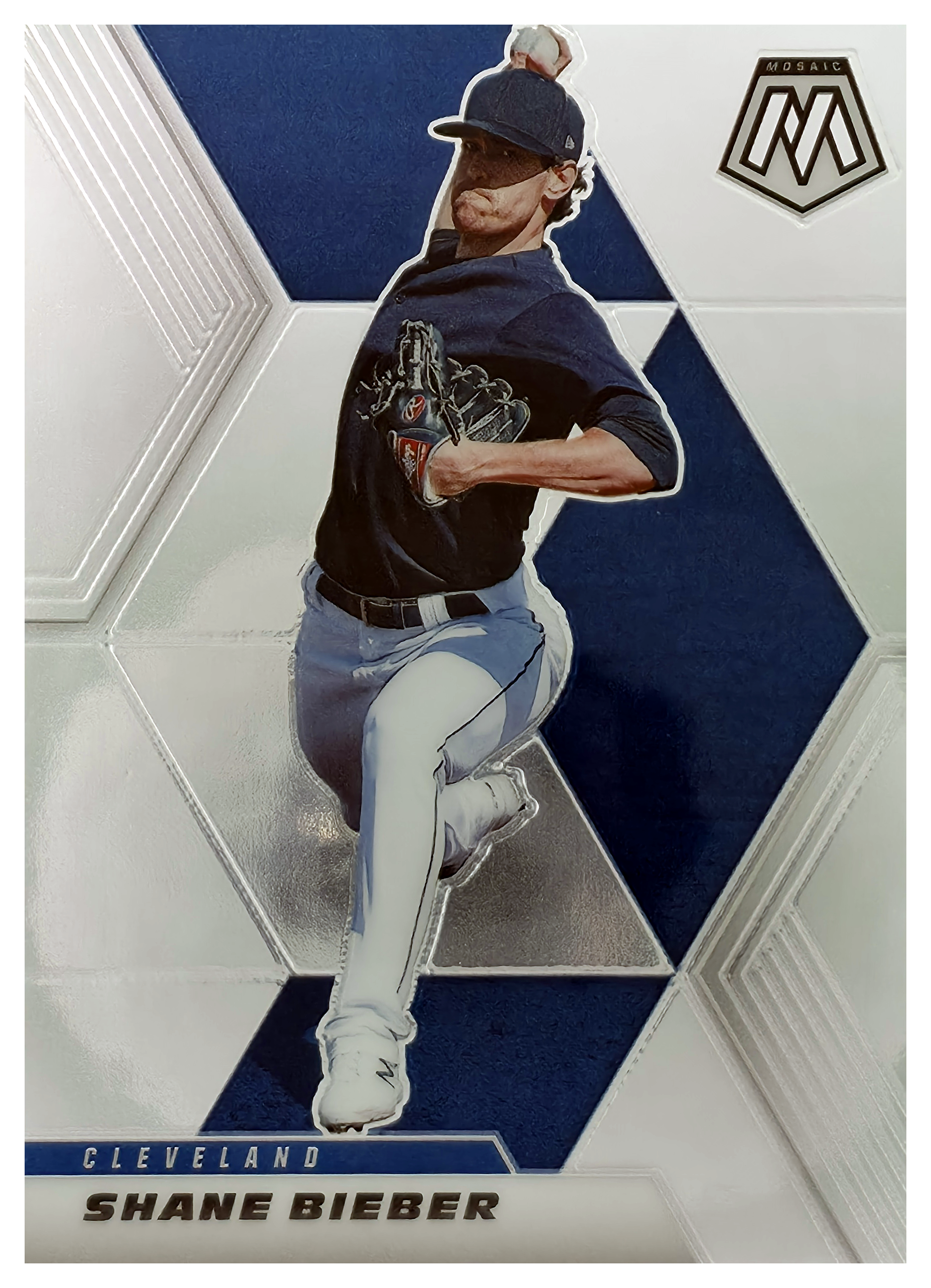 Shane Bieber - Panini Mosaic Base Set 2021, Nr. 80 (Art.-Nr. SG106305)