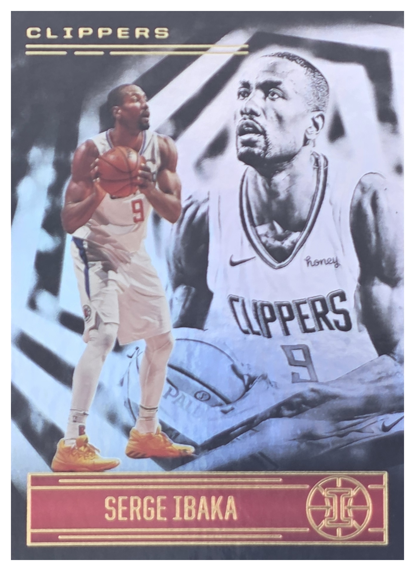 Serge Ibaka - Panini Illusions Base Set 2020-21, Nr. 3 (Art.-Nr. SG104386)