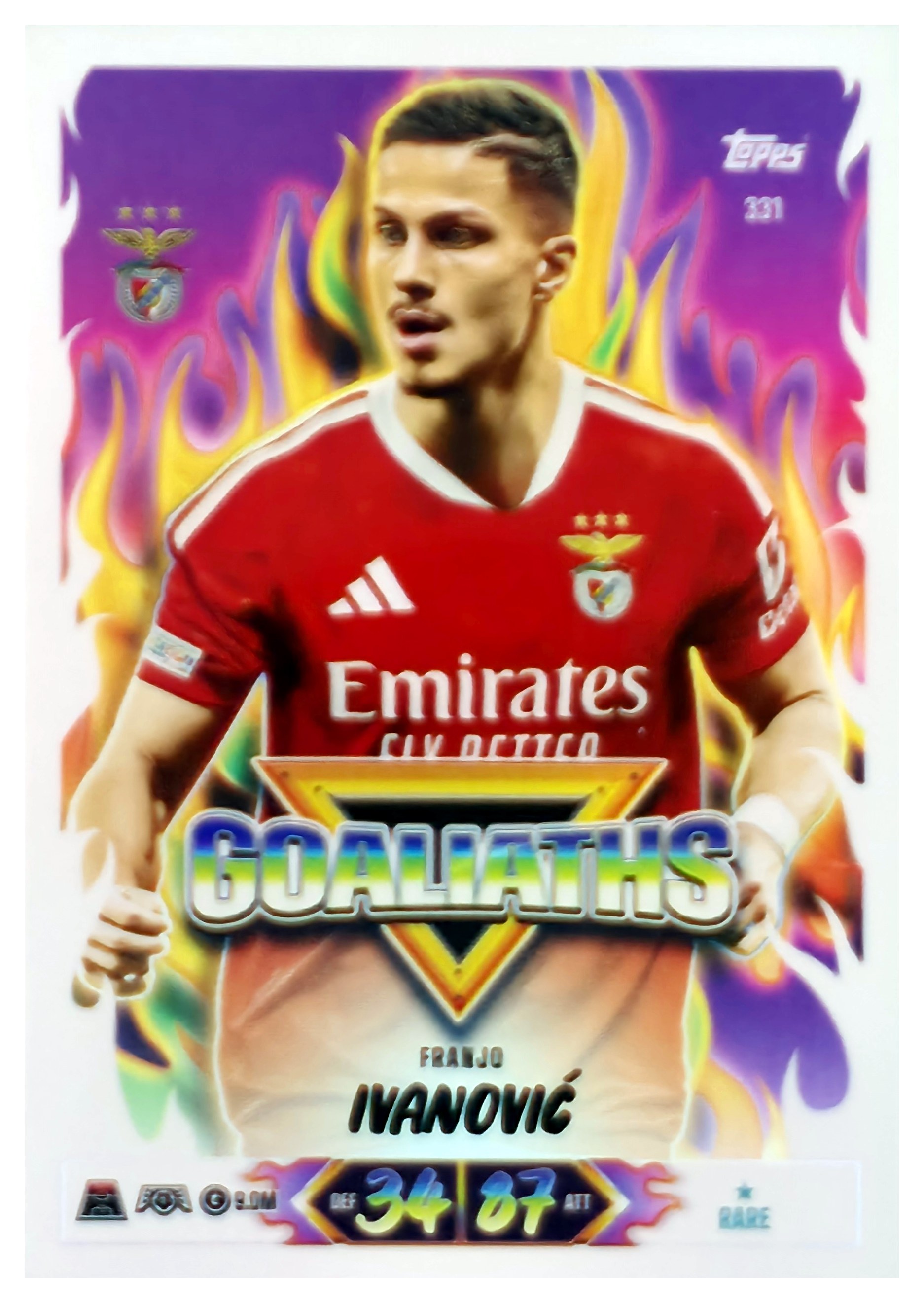 Franjo Ivanović - Topps Match Attax UEFA Club Competitions Goaliaths 2026-27, Nr. 331 (Art.-Nr. SG107619)
