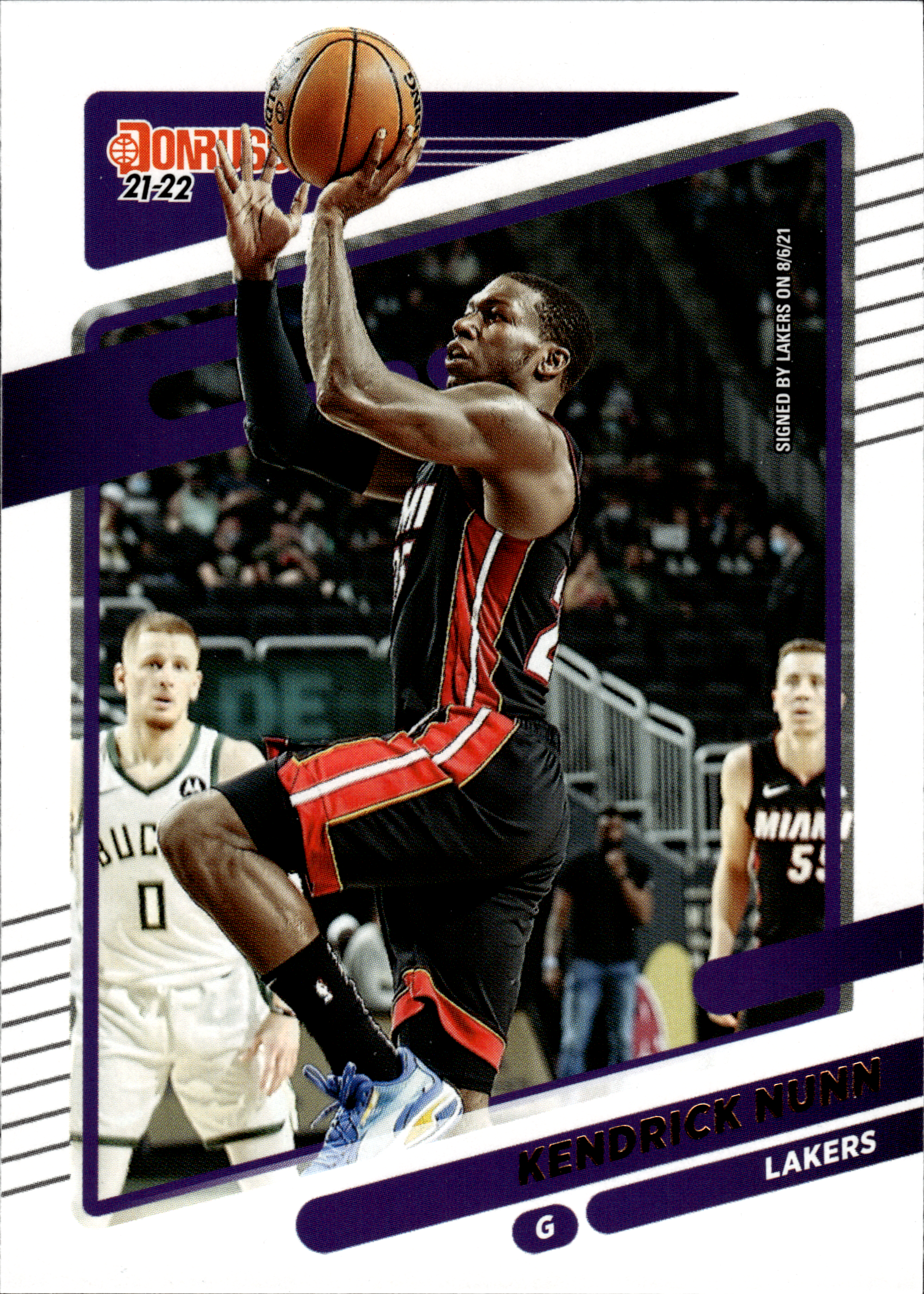 Kendrick Nunn - Panini Donruss Base Set 2021-22, Nr. 84 (Art.-Nr. SG105607)