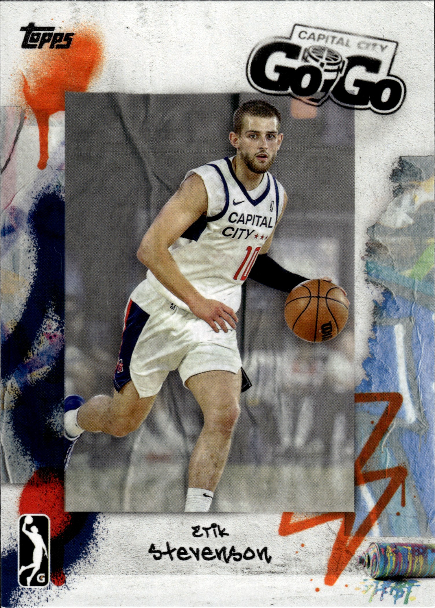 Erik Stevenson - Topps G League Base Set 2024-25, Nr. 16 (Art.-Nr. SG111080)