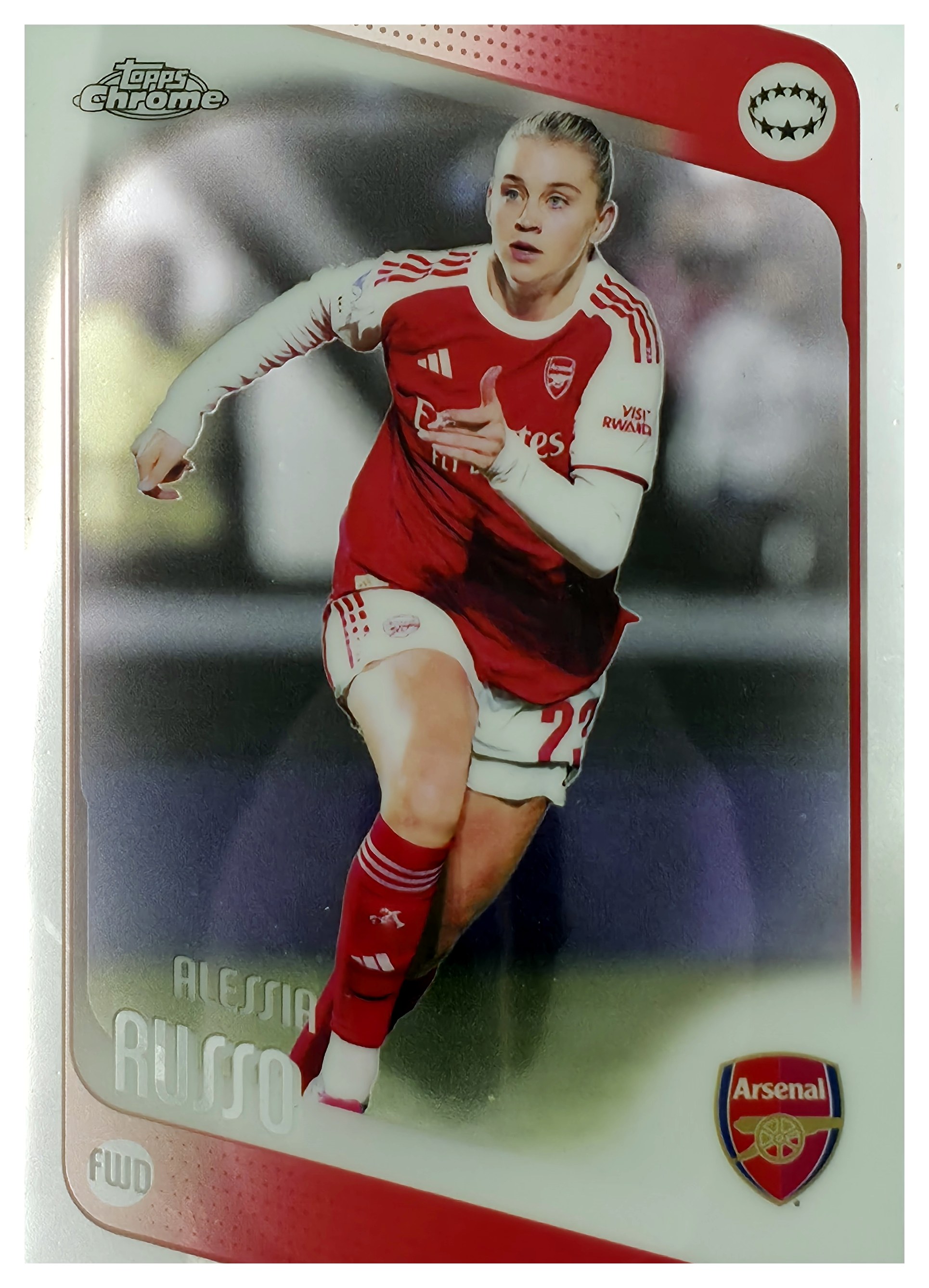 Alessia Russo - Topps Chrome UEFA Women's Champions League Base Set 2025-26, Nr. 94 (Art.-Nr. SG110890)