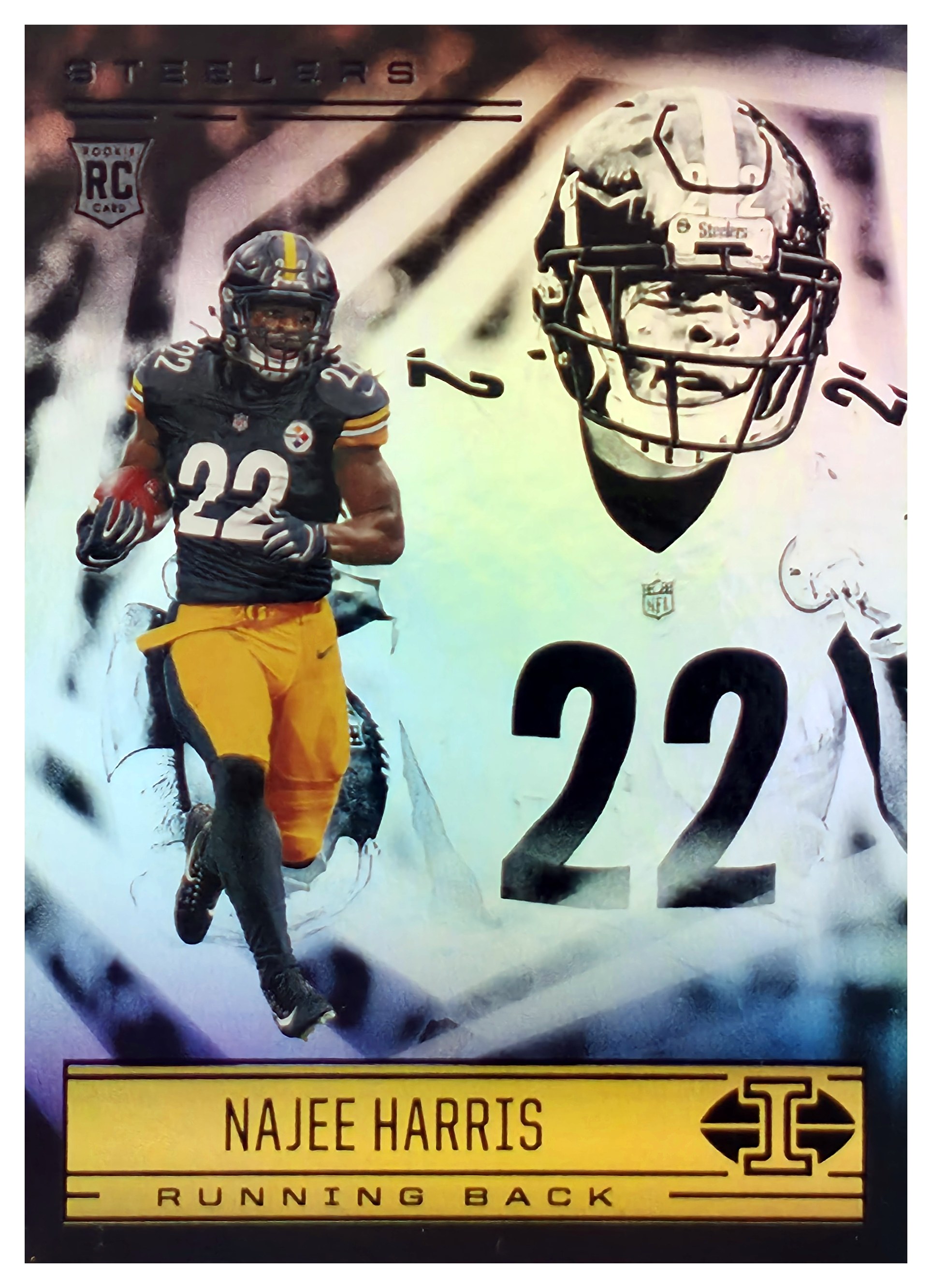 Najee Harris - Panini Illusions Base Set 2021, Nr. 70 – Rookie Card (Art.-Nr. SG106700)