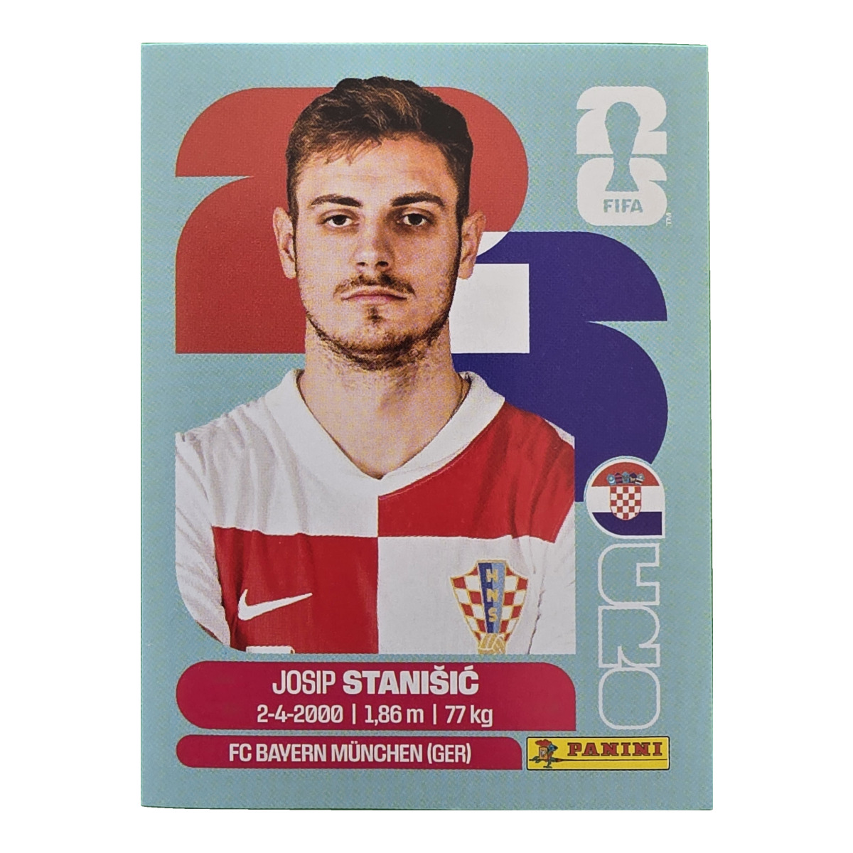 Josip Stanišić - Kroatien, FIFA WM 2026, Nr. CRO5