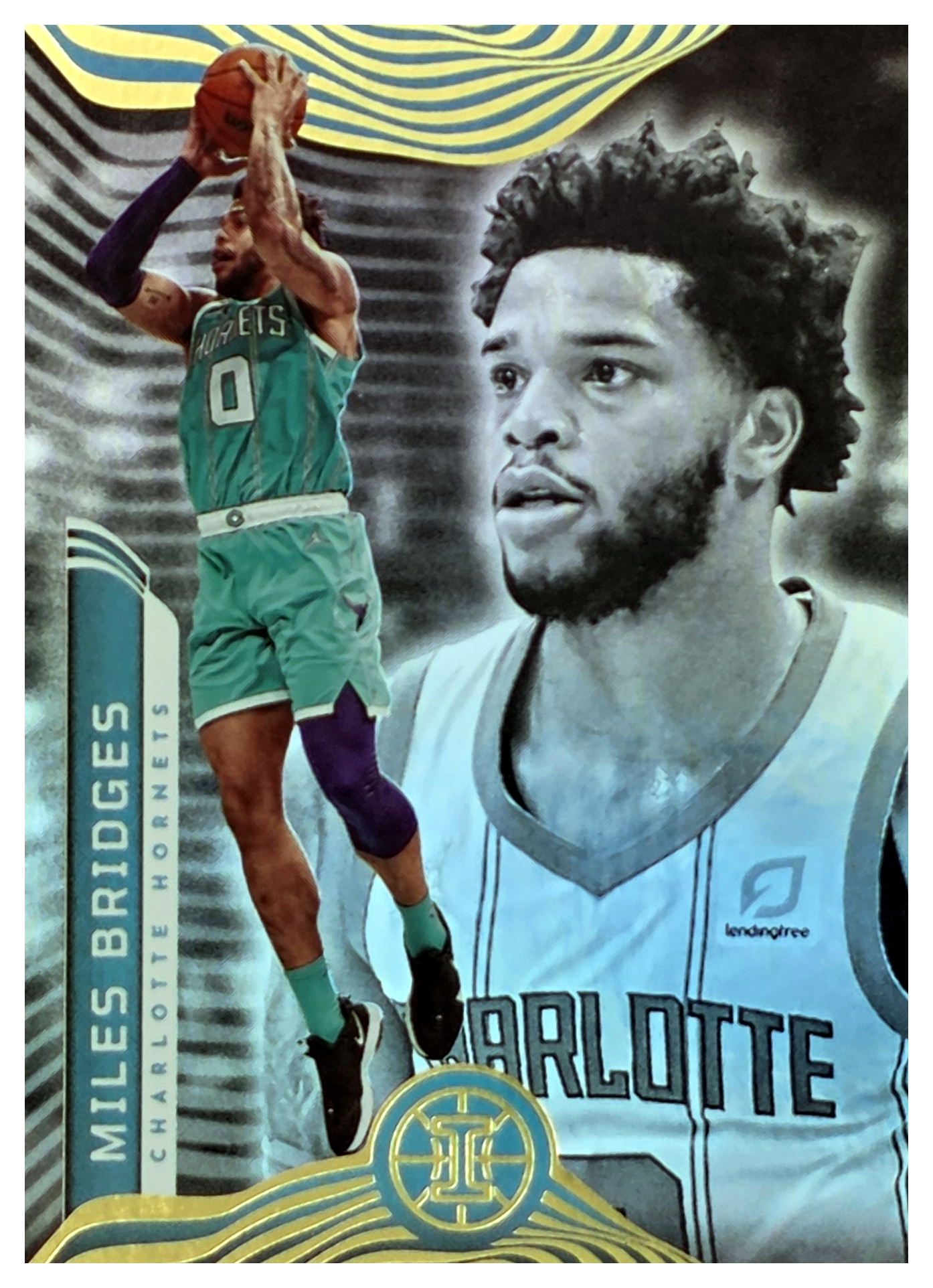 Miles Bridges - Panini Illusions Base Set 2021-22, Nr. 58 (Art.-Nr. SG104235)