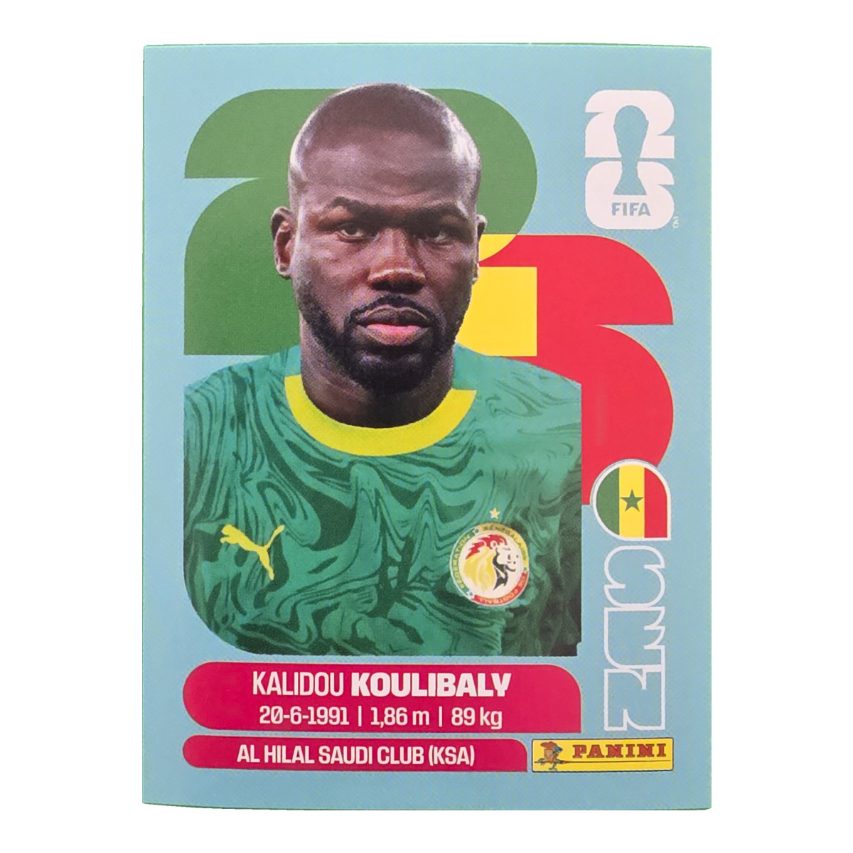 Kalidou Koulibaly - Senegal, FIFA WM 2026, Nr. SEN8