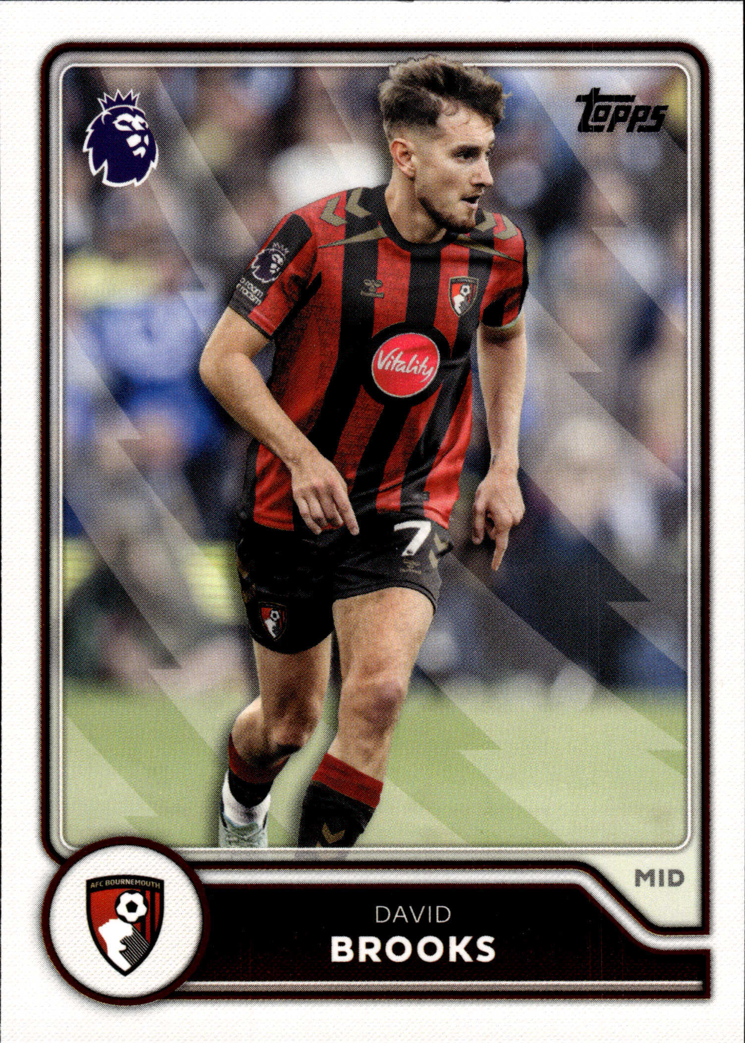 David Brooks - Topps Flagship Premier League Base Set 2026-27, Nr. 55 (Art.-Nr. SG105093)