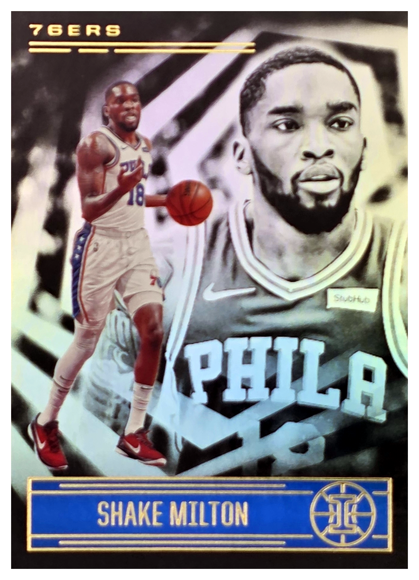 Shake Milton - Panini Illusions Base Set 2020-21, Nr. 140 (Art.-Nr. SG104428)