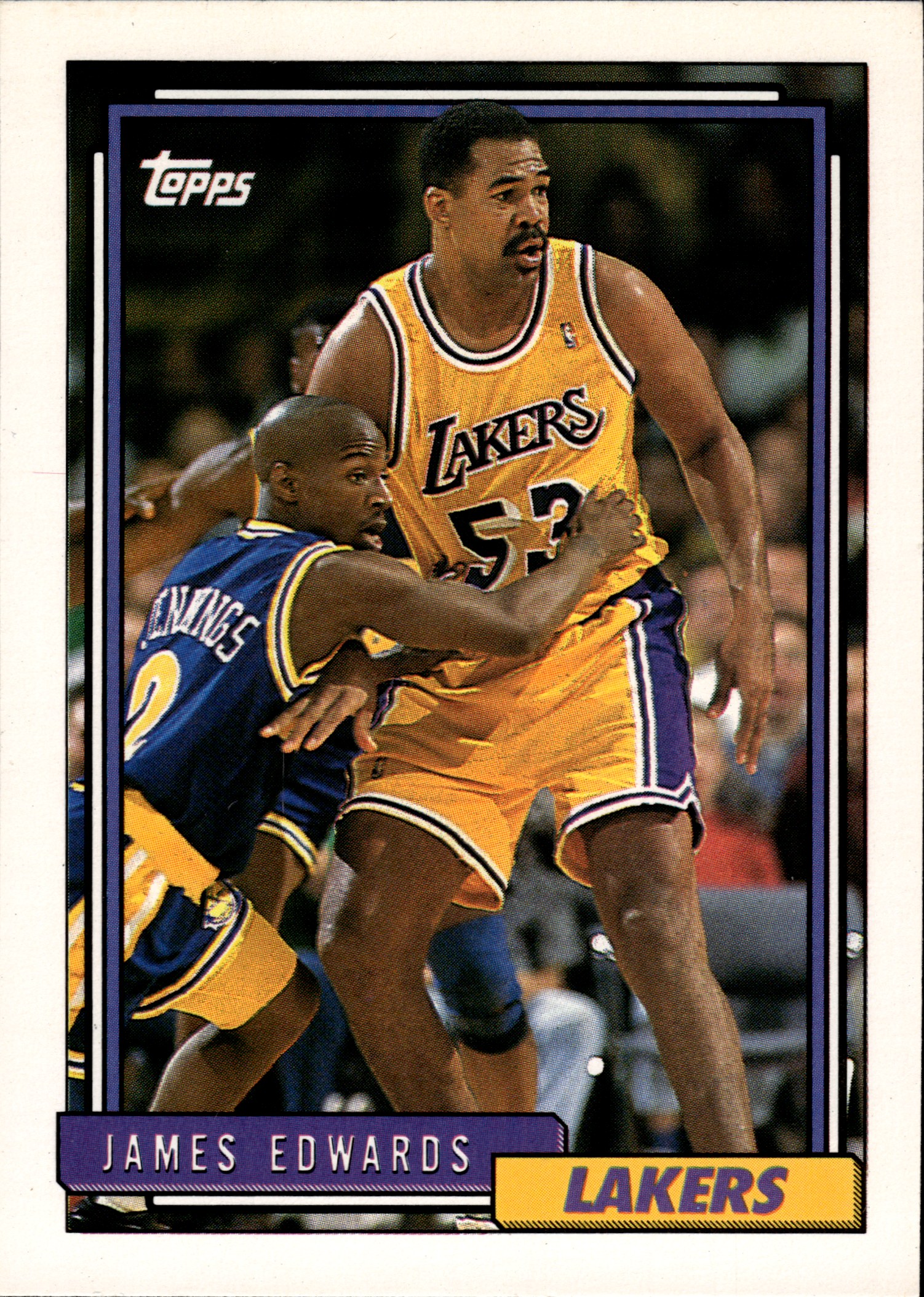 James Edwards - Topps Base Set 1992-93, Nr. 374 (Art.-Nr. SG108552)