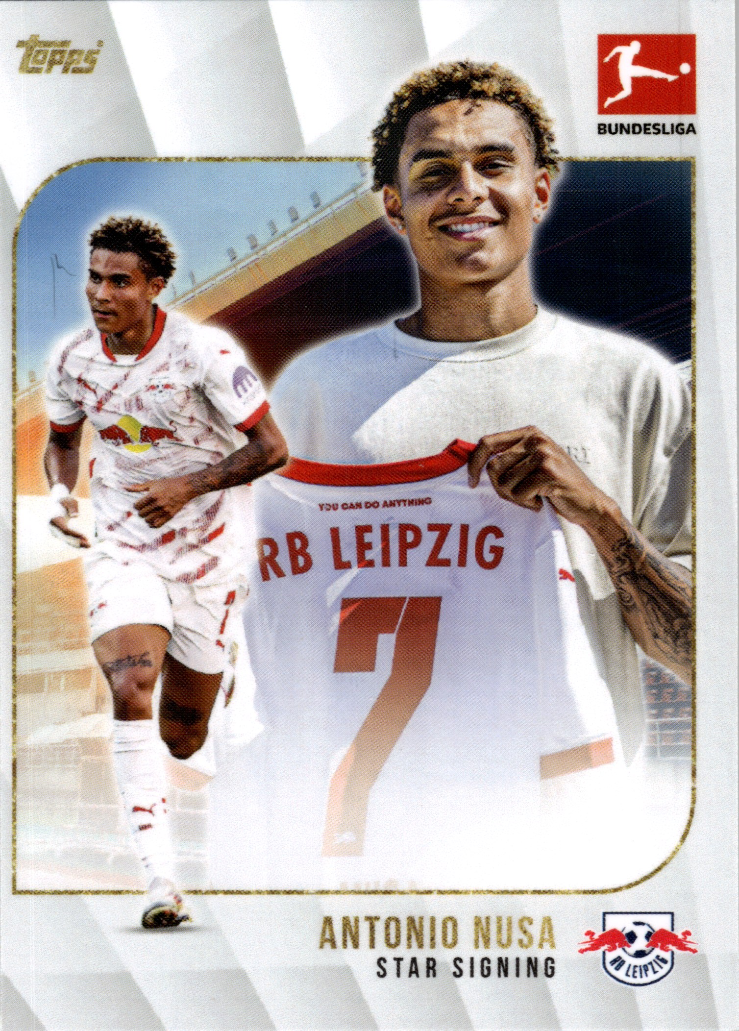 Antonio Nusa - Topps Bundesliga Summer Signings Star Signing 2024-25 (Art.-Nr. SG107824)