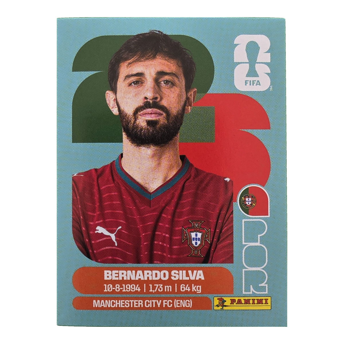 Bernardo Silva - Portugal, FIFA WM 2026, Nr. POR9
