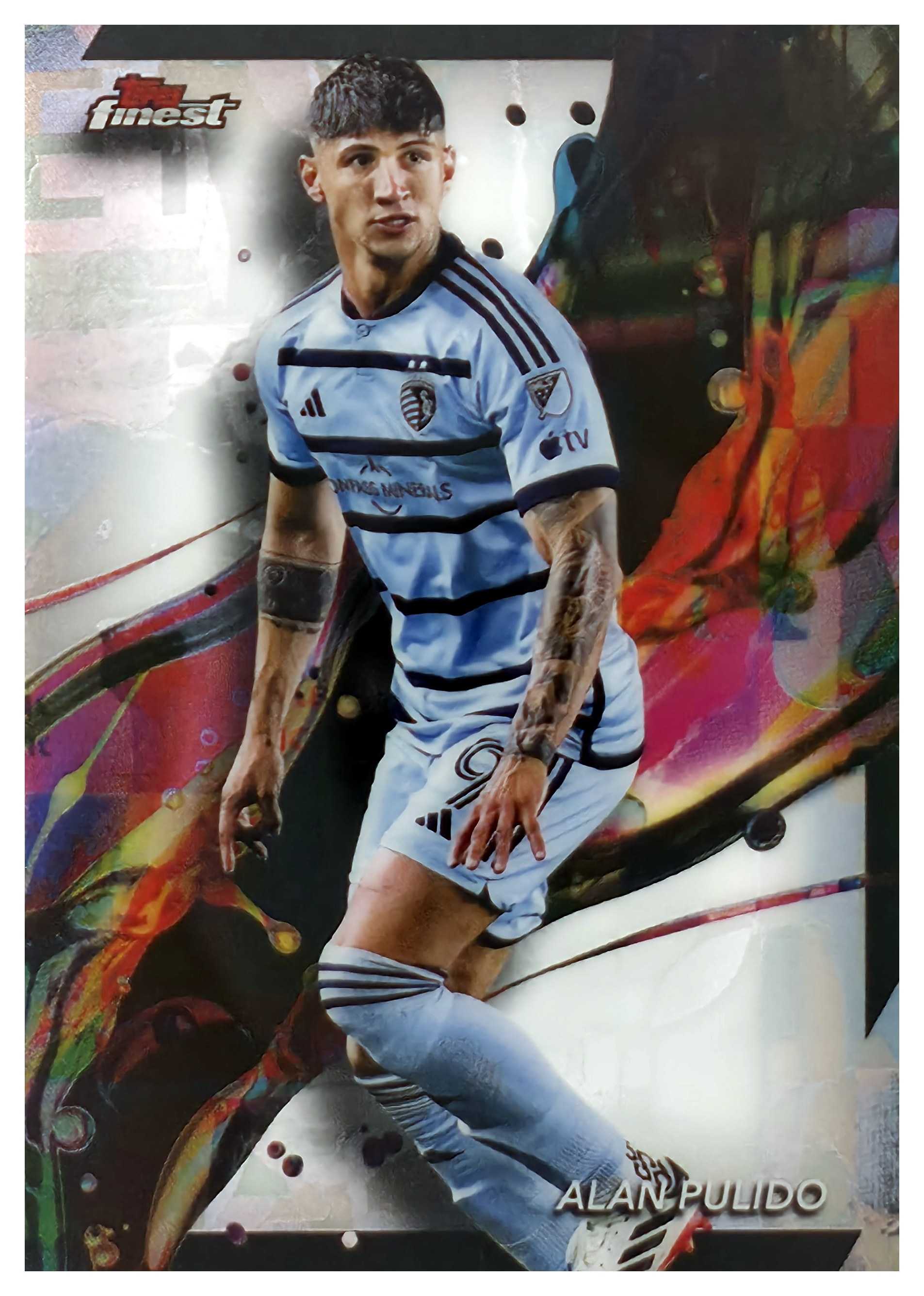 Alan Pulido - Topps Finest MLS Base Set 2024, Nr. 88 (Art.-Nr. SG108151)